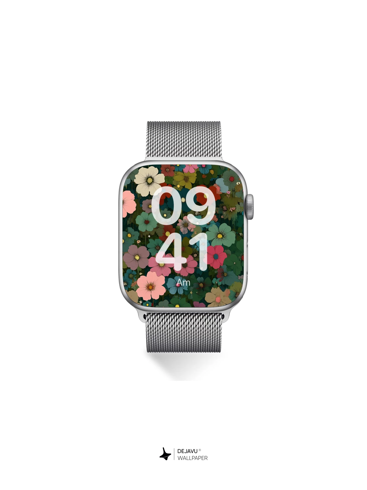 Whimsical Floral Garden Wallpaper 8K for iPhone and Android