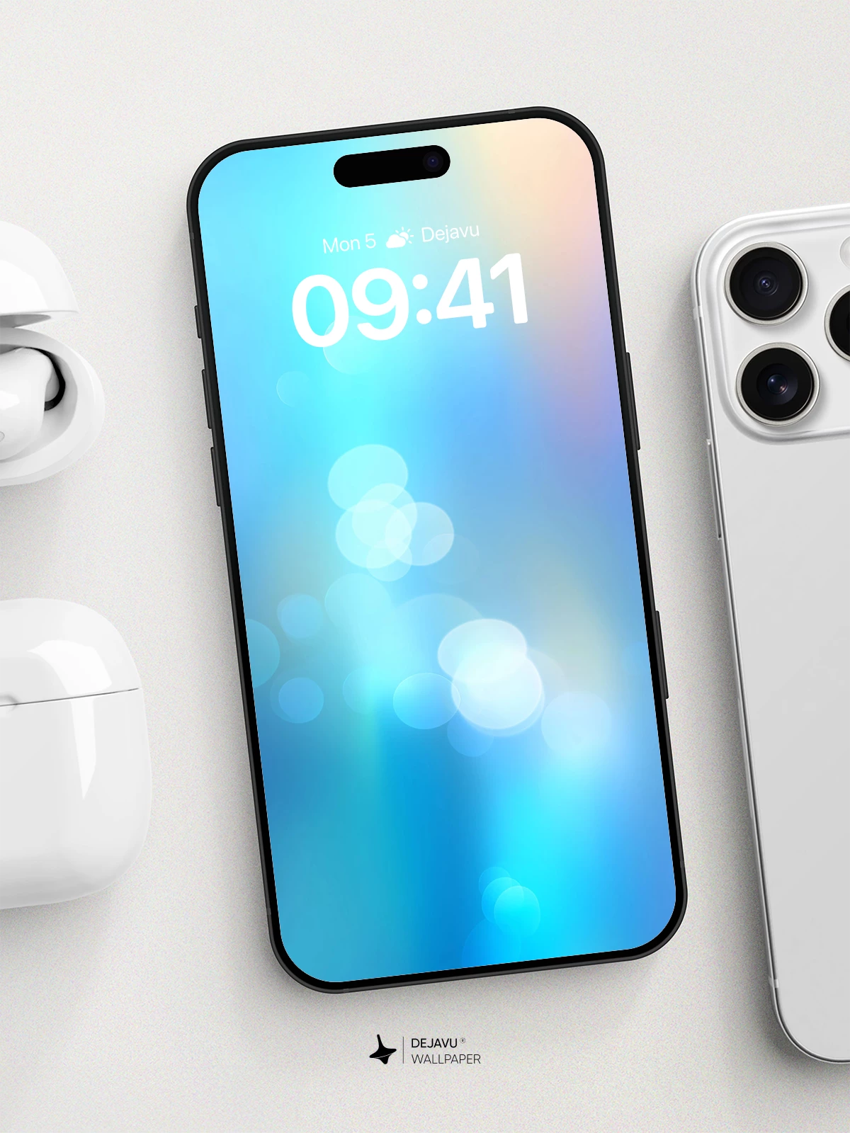 Dreamy Light Gradient Wallpaper 8K for iPhone and Android