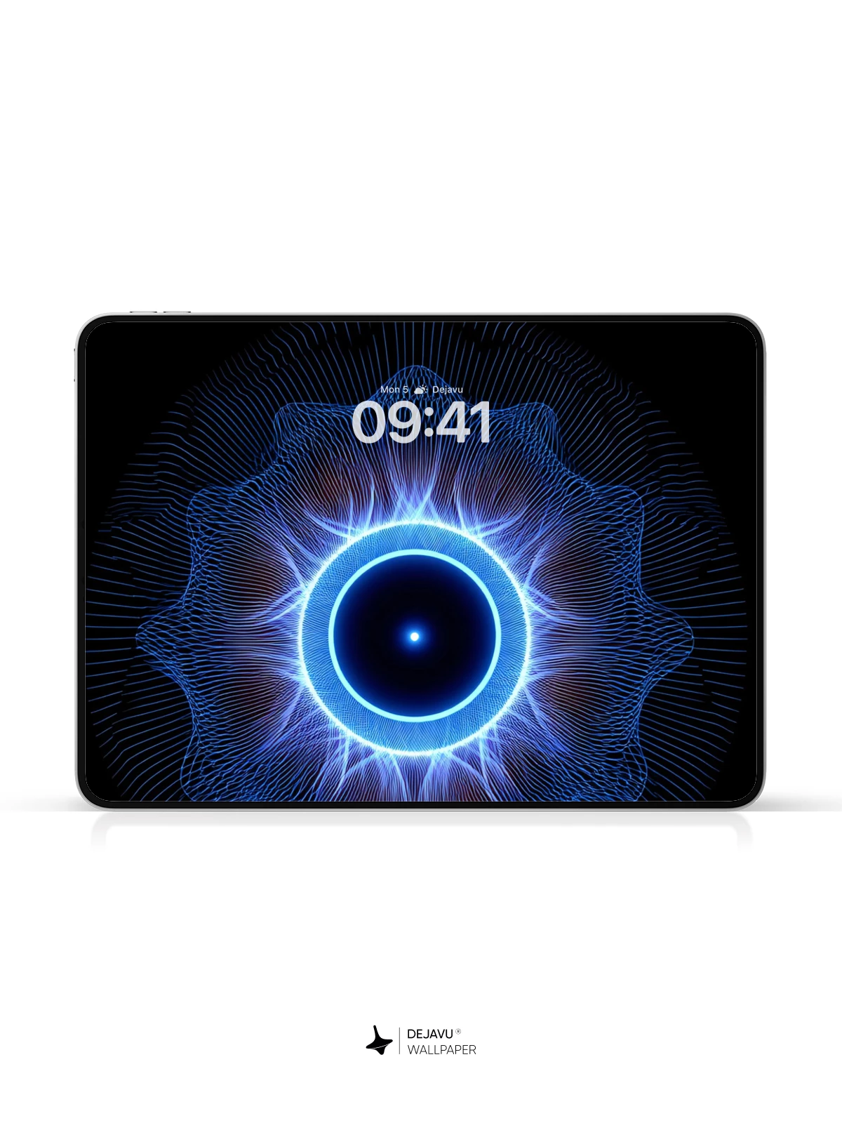 Neon Cosmic Eye Wallpaper 8K for iPhone and Android