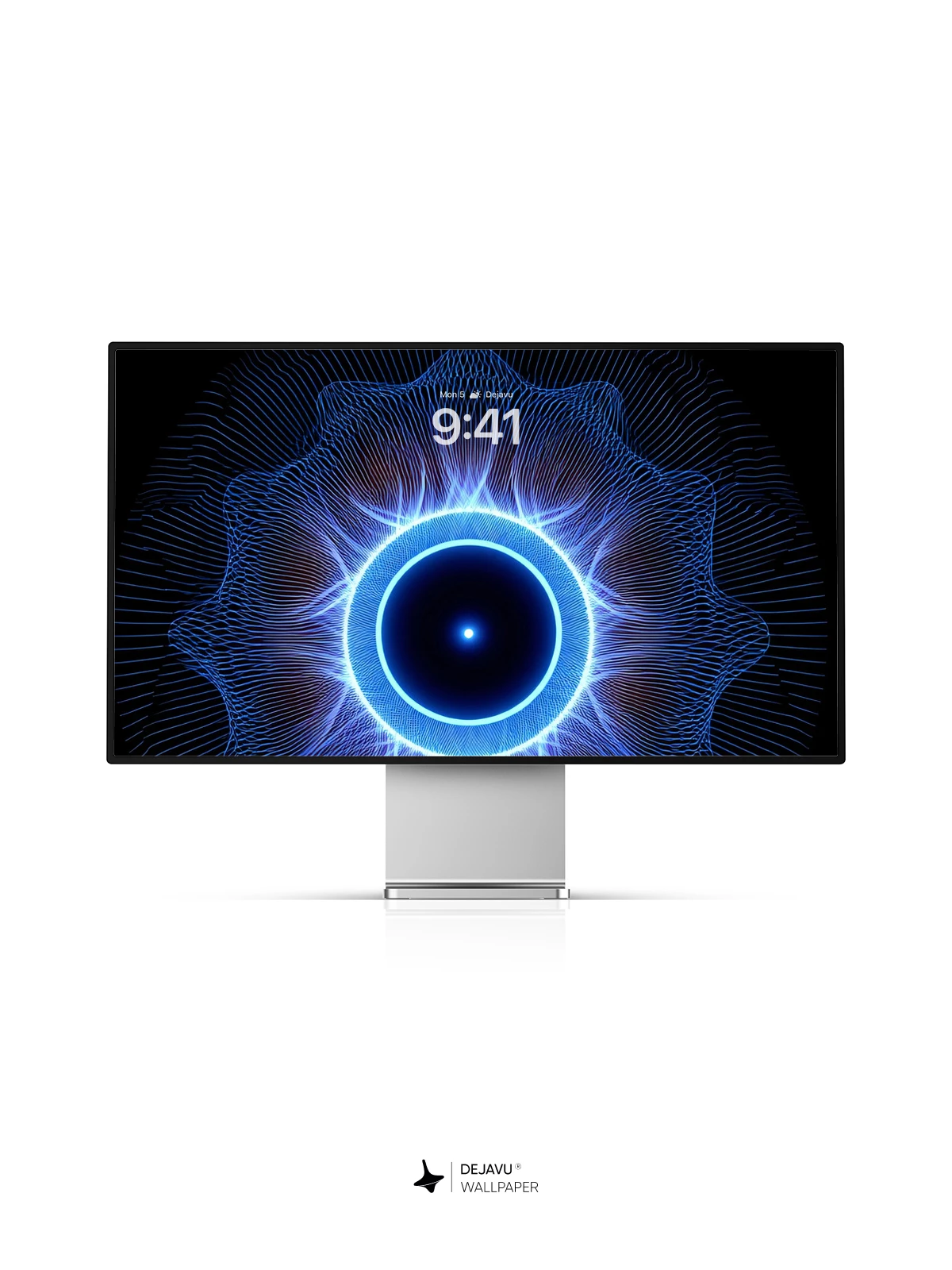 Neon Cosmic Eye Wallpaper 8K for iPhone and Android