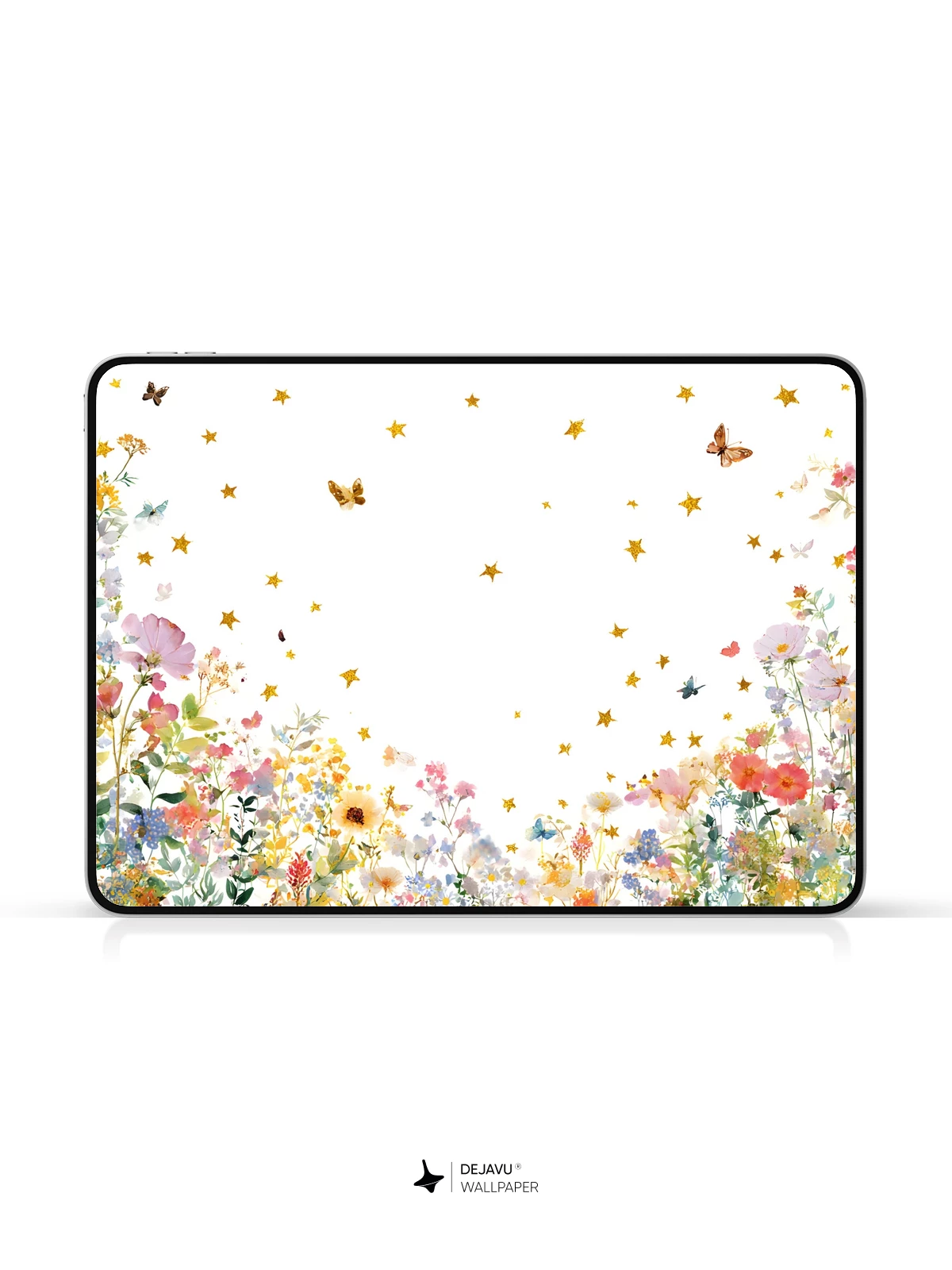 Whimsical Floral Garden Wallpaper 8K for iPhone and Android