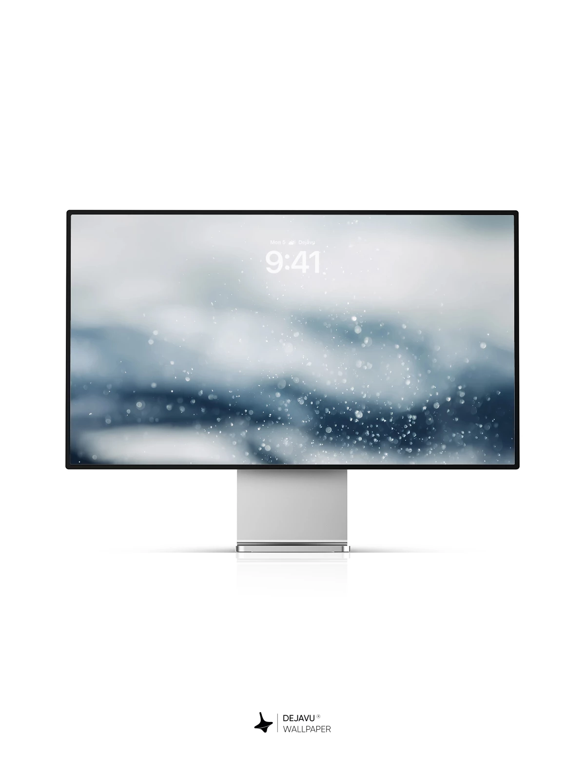 Winter Snowfall Landscape Wallpaper 8K for iPhone and Android