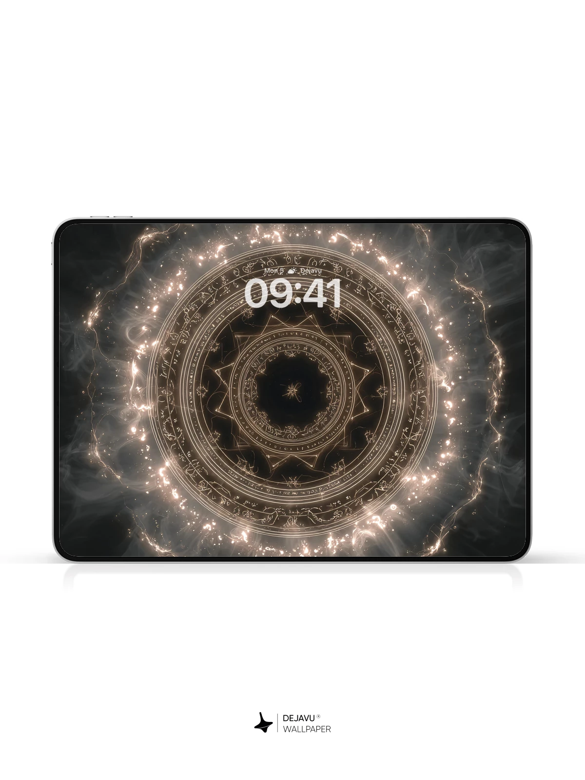 Mystic Rune Circle Wallpaper 8K for iPhone and Android