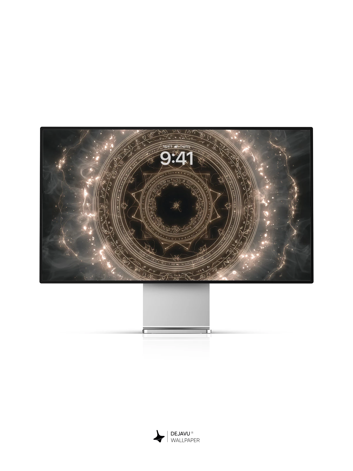 Mystic Rune Circle Wallpaper 8K for iPhone and Android