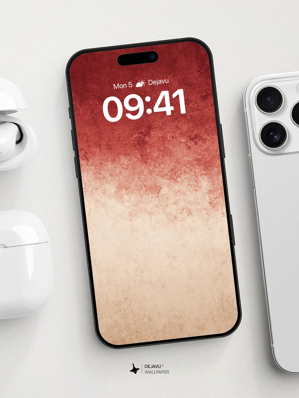 Vintage Grunge Gradient Wallpaper 8K for iPhone and Android