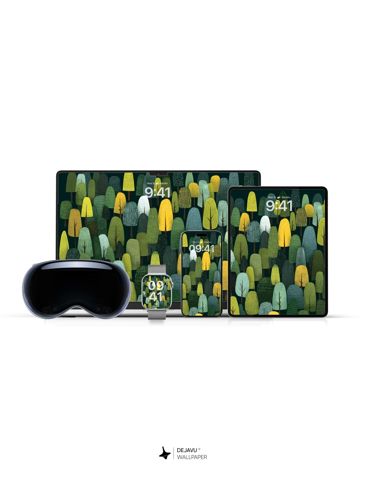 Whimsical Forest Wallpaper 8K for iPhone and Android