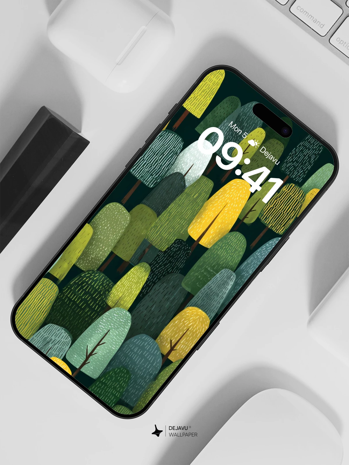 Whimsical Forest Wallpaper 8K for iPhone and Android