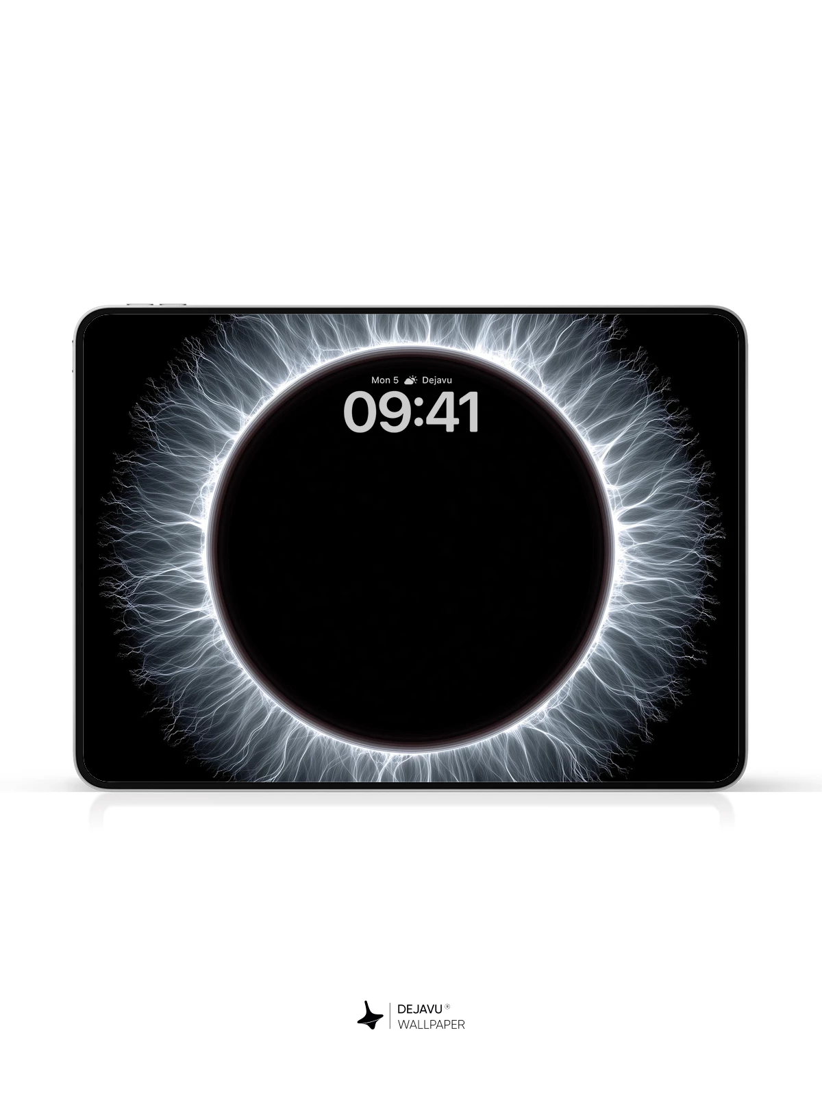 Ethereal Solar Corona Wallpaper 8K for iPhone and Android