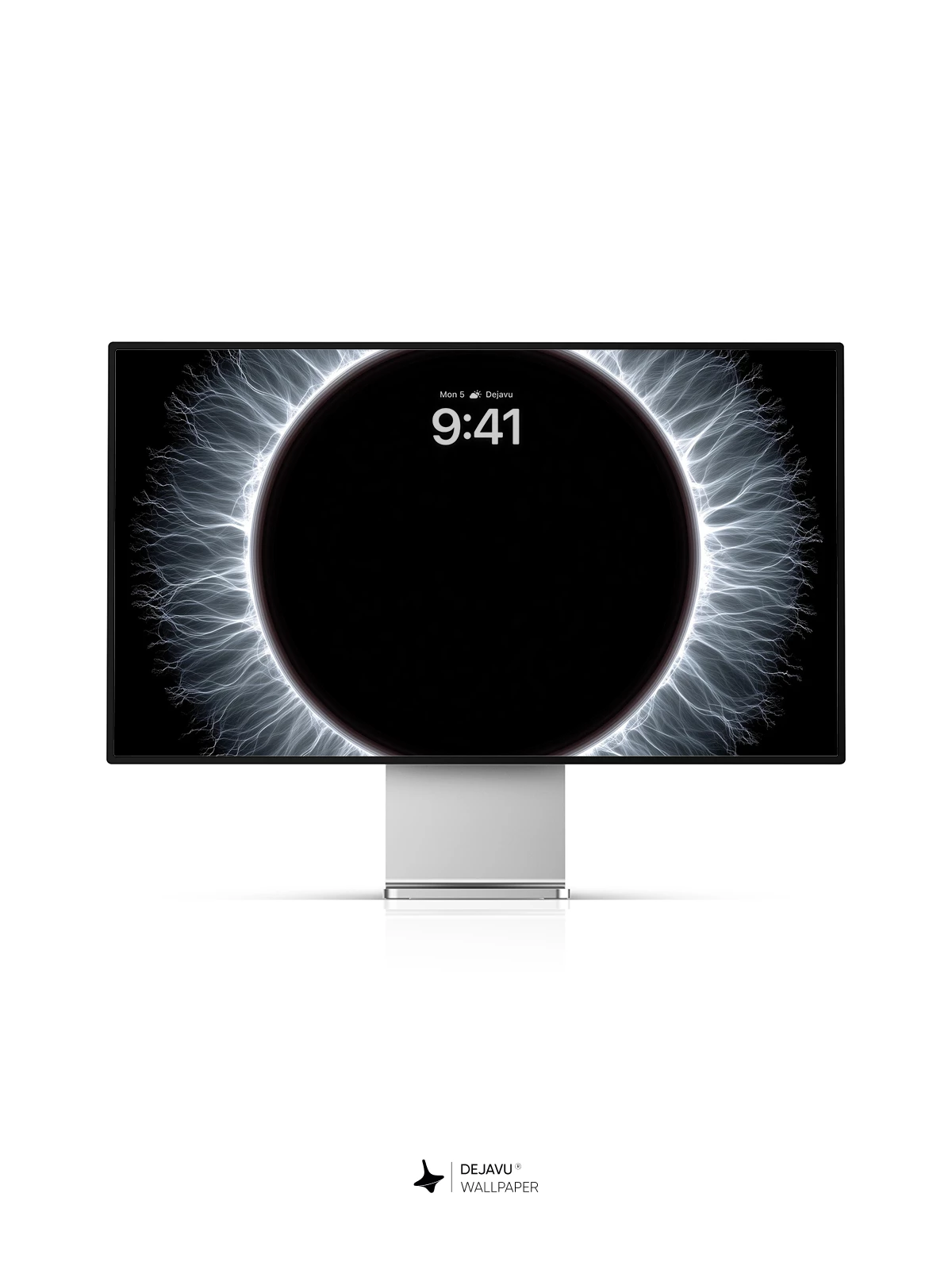 Ethereal Solar Corona Wallpaper 8K for iPhone and Android
