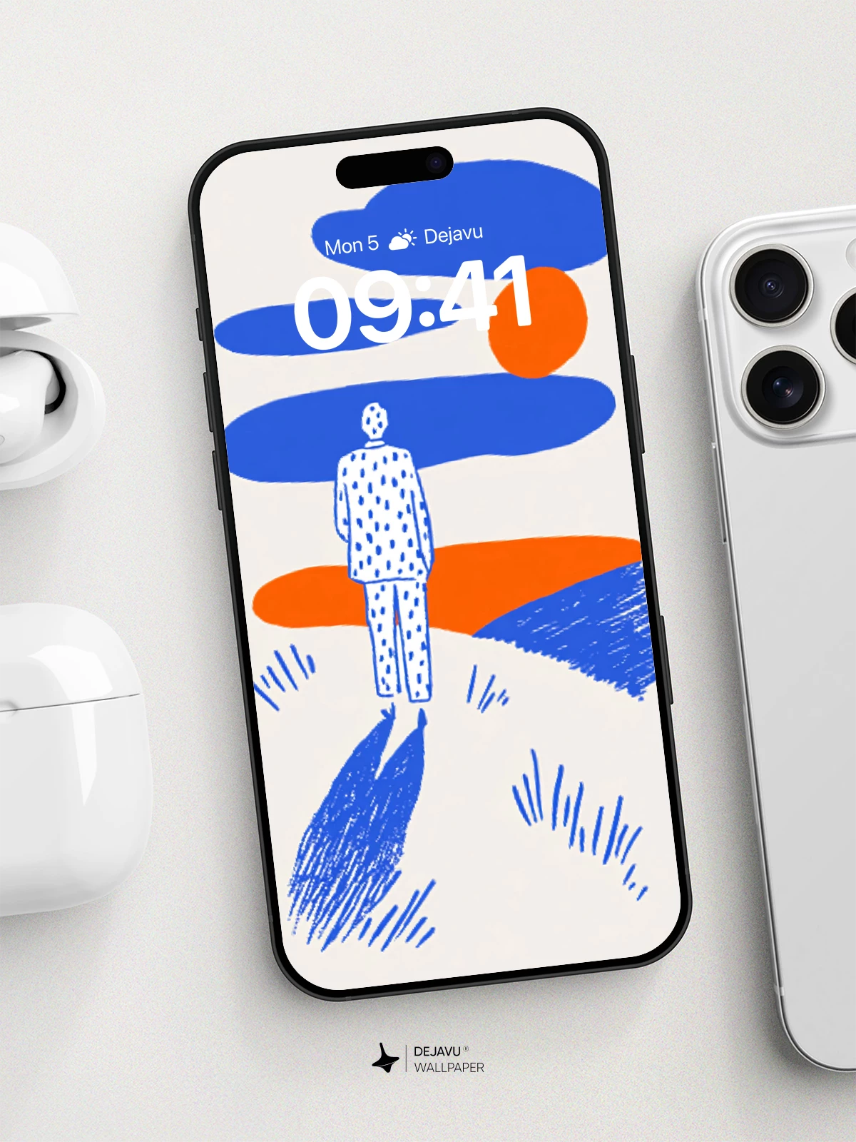 Abstract Solitude Wallpaper 8K for iPhone and Android