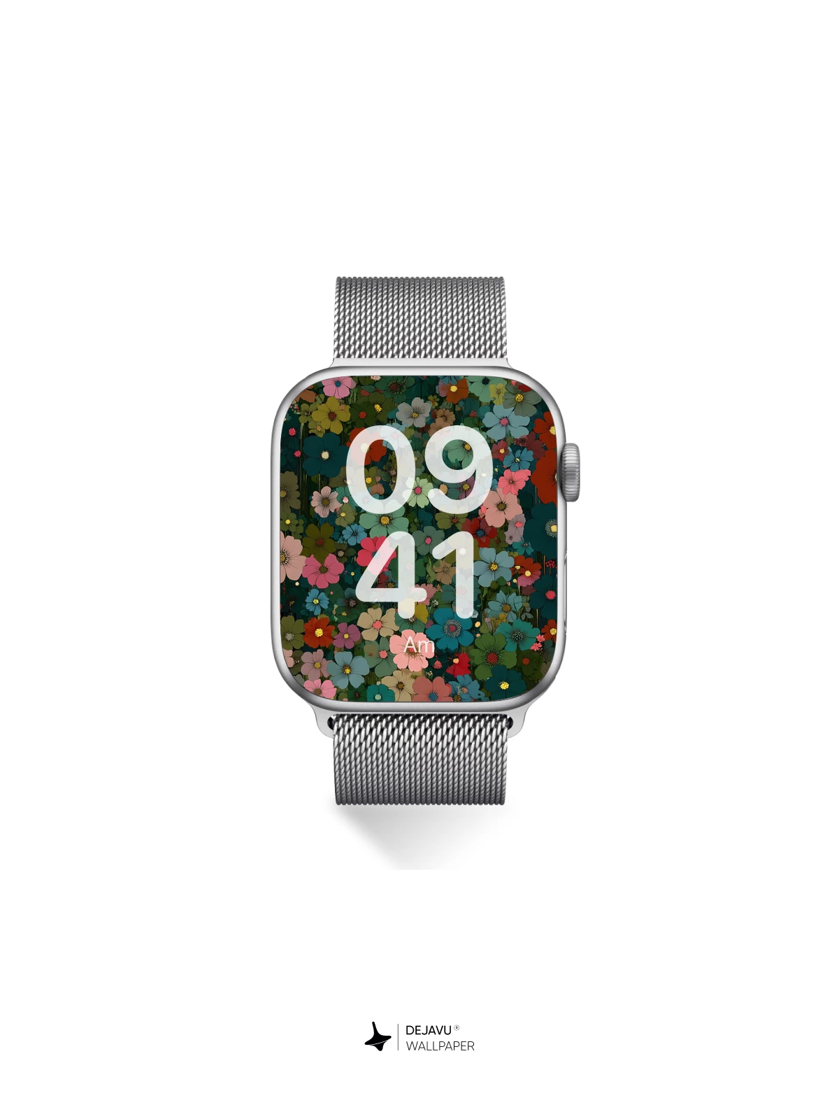 Whimsical Floral Garden Wallpaper 8K for iPhone and Android