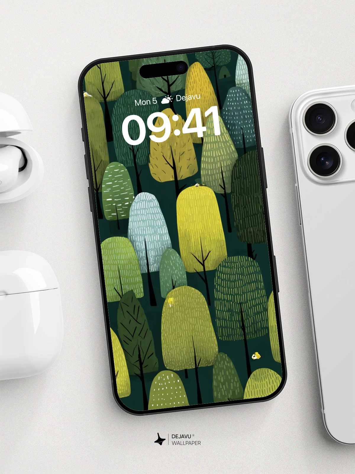 Whimsical Forest Wallpaper 8K for iPhone and Android