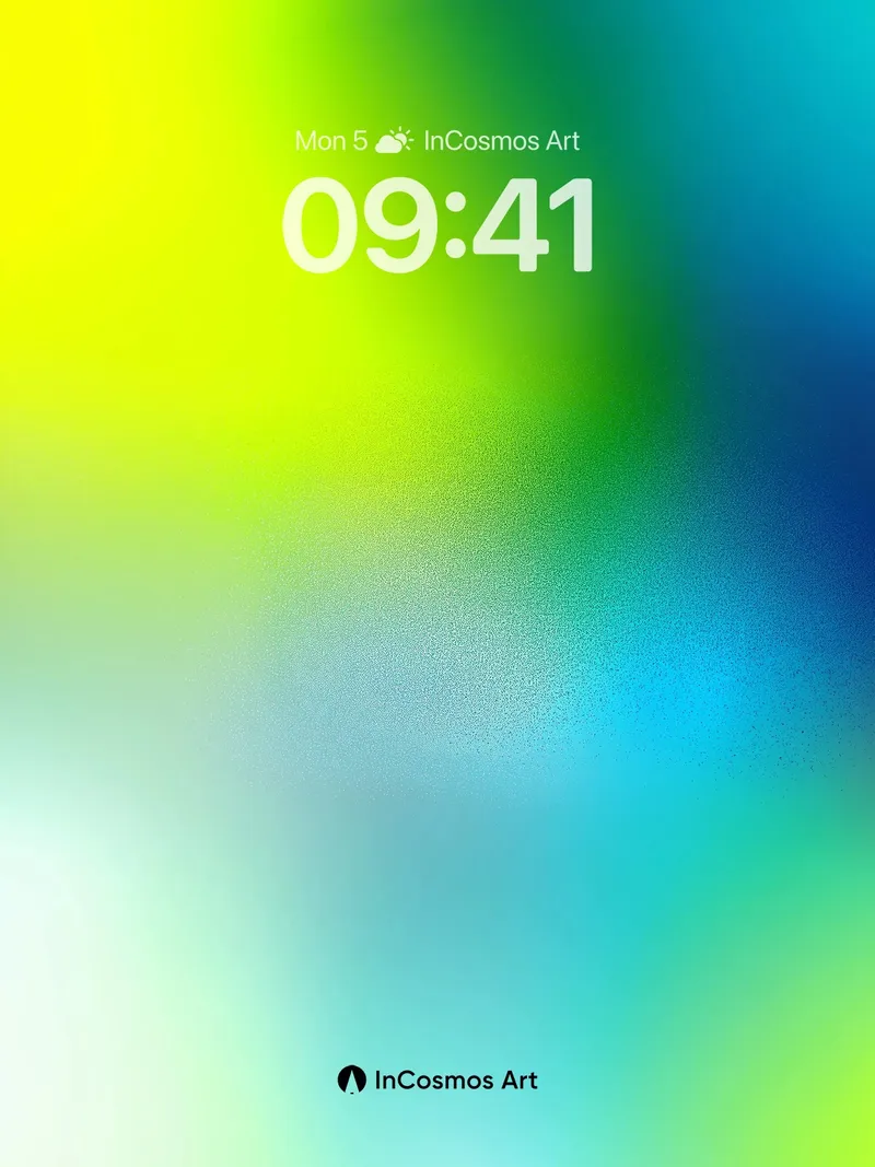 Luminous Gradient Wallpaper with Ethereal Hues