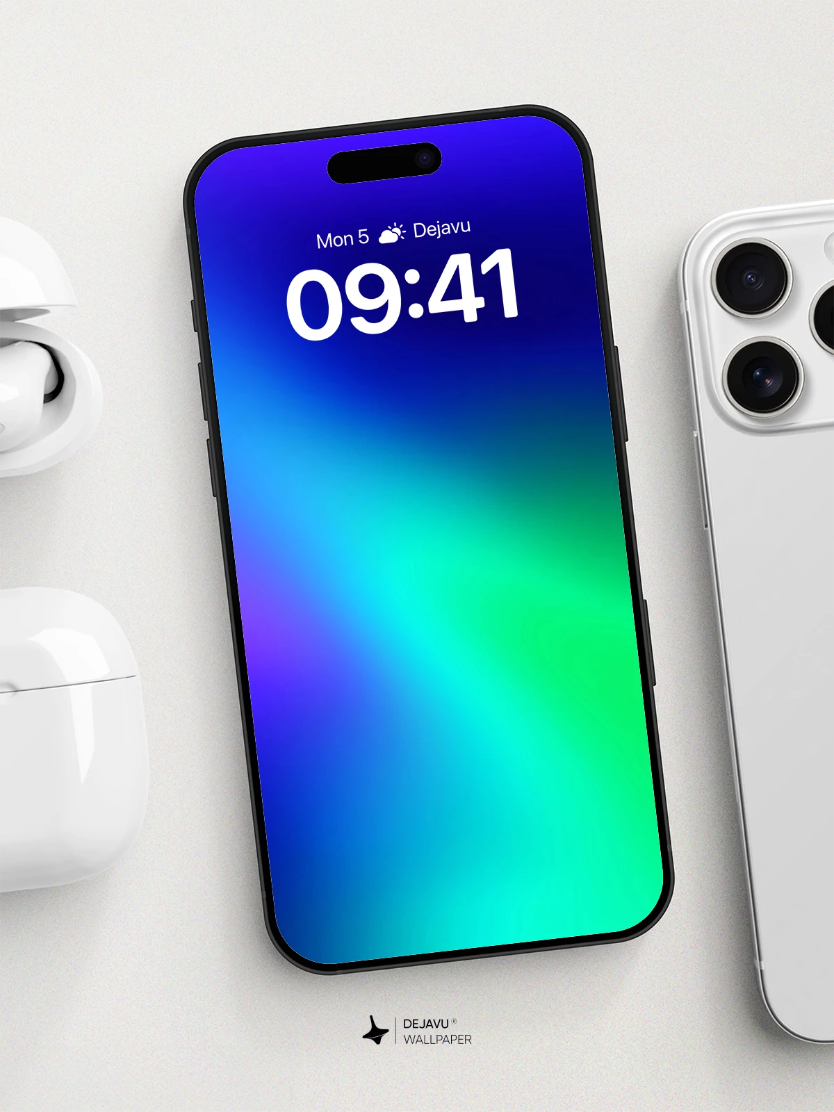 Vibrant Gradient Abstract Wallpaper 8K for iPhone and Android