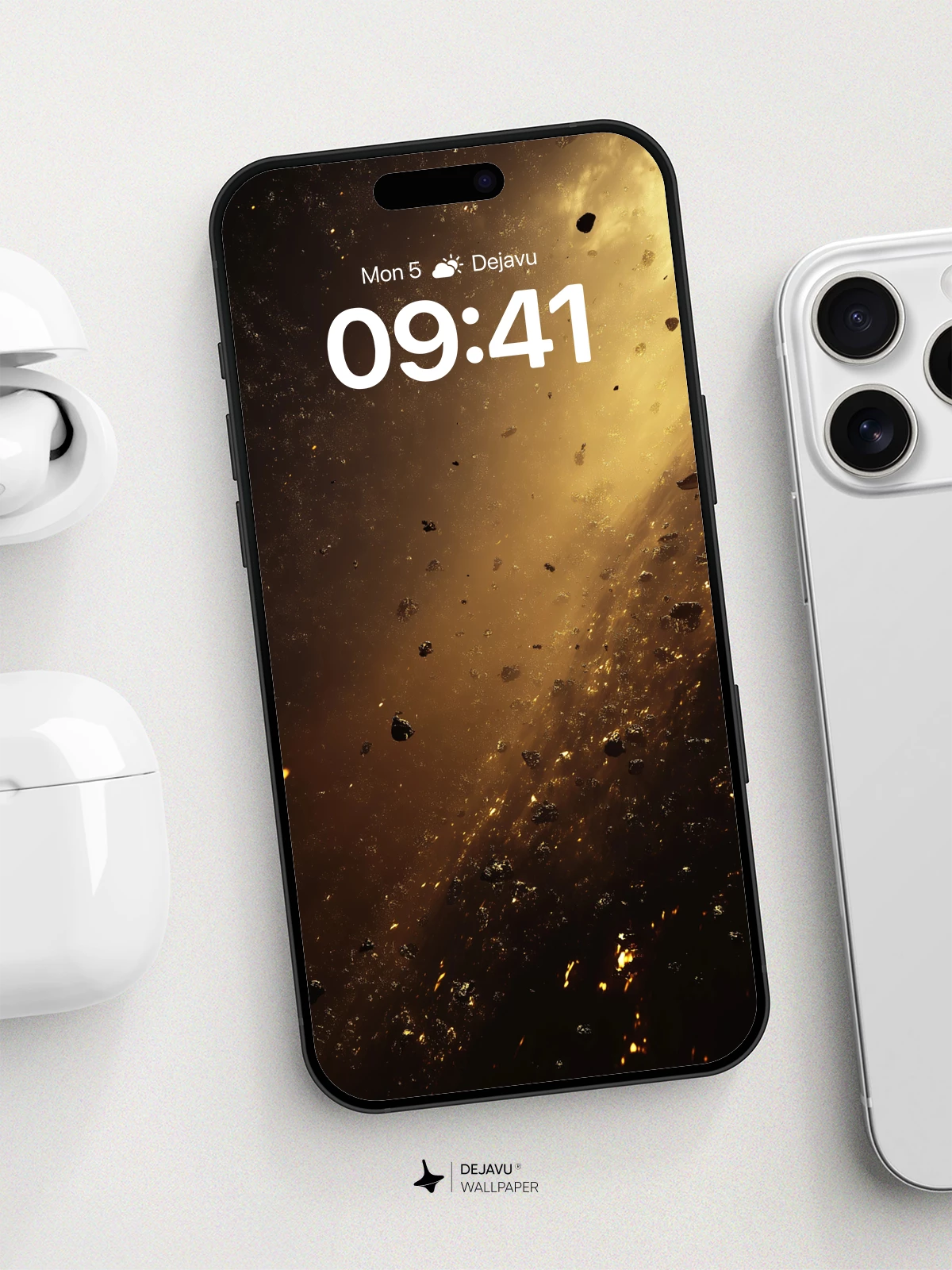 Cosmic Dust Storm Wallpaper 8K for iPhone and Android