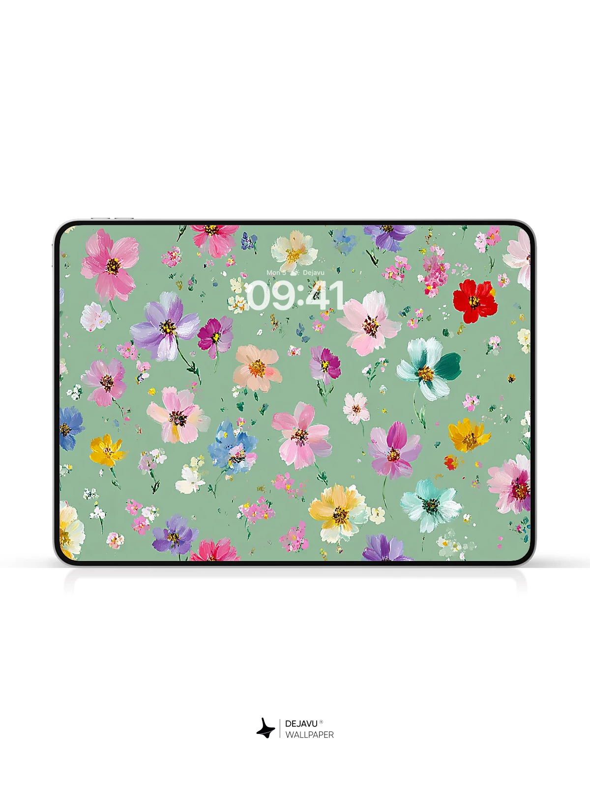 Whimsical Floral Garden Wallpaper 8K for iPhone and Android