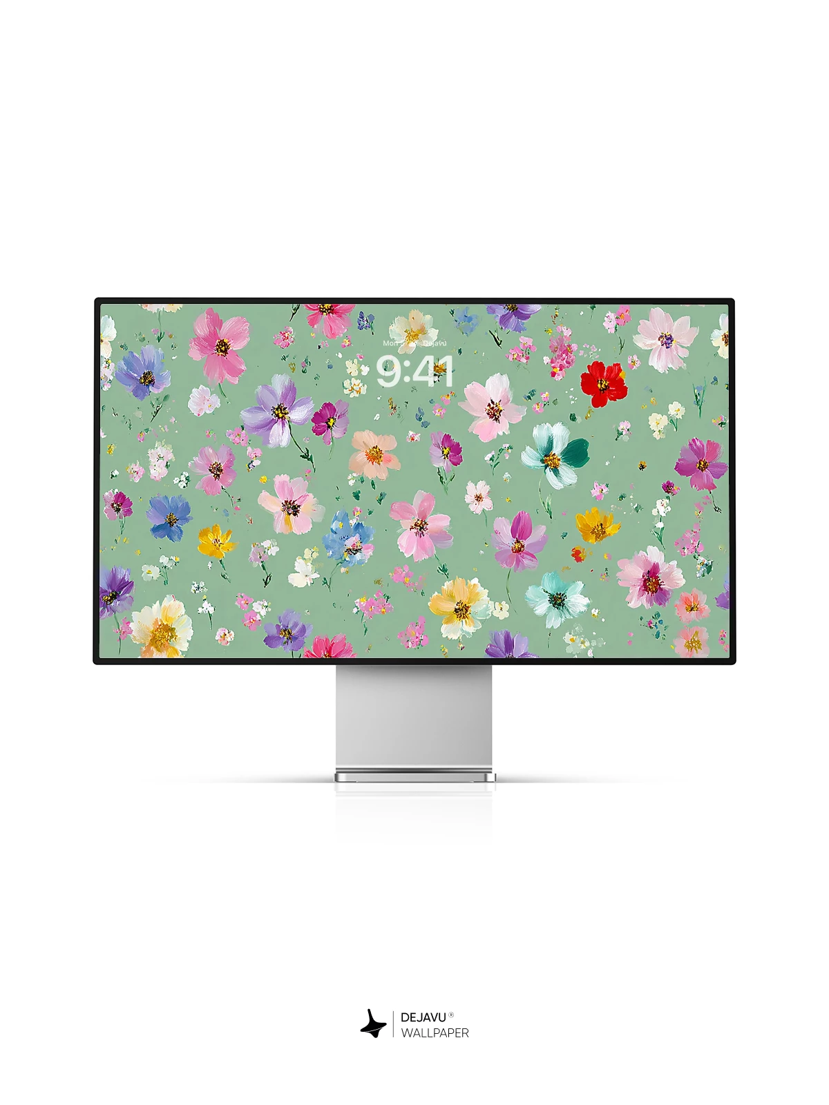 Whimsical Floral Garden Wallpaper 8K for iPhone and Android