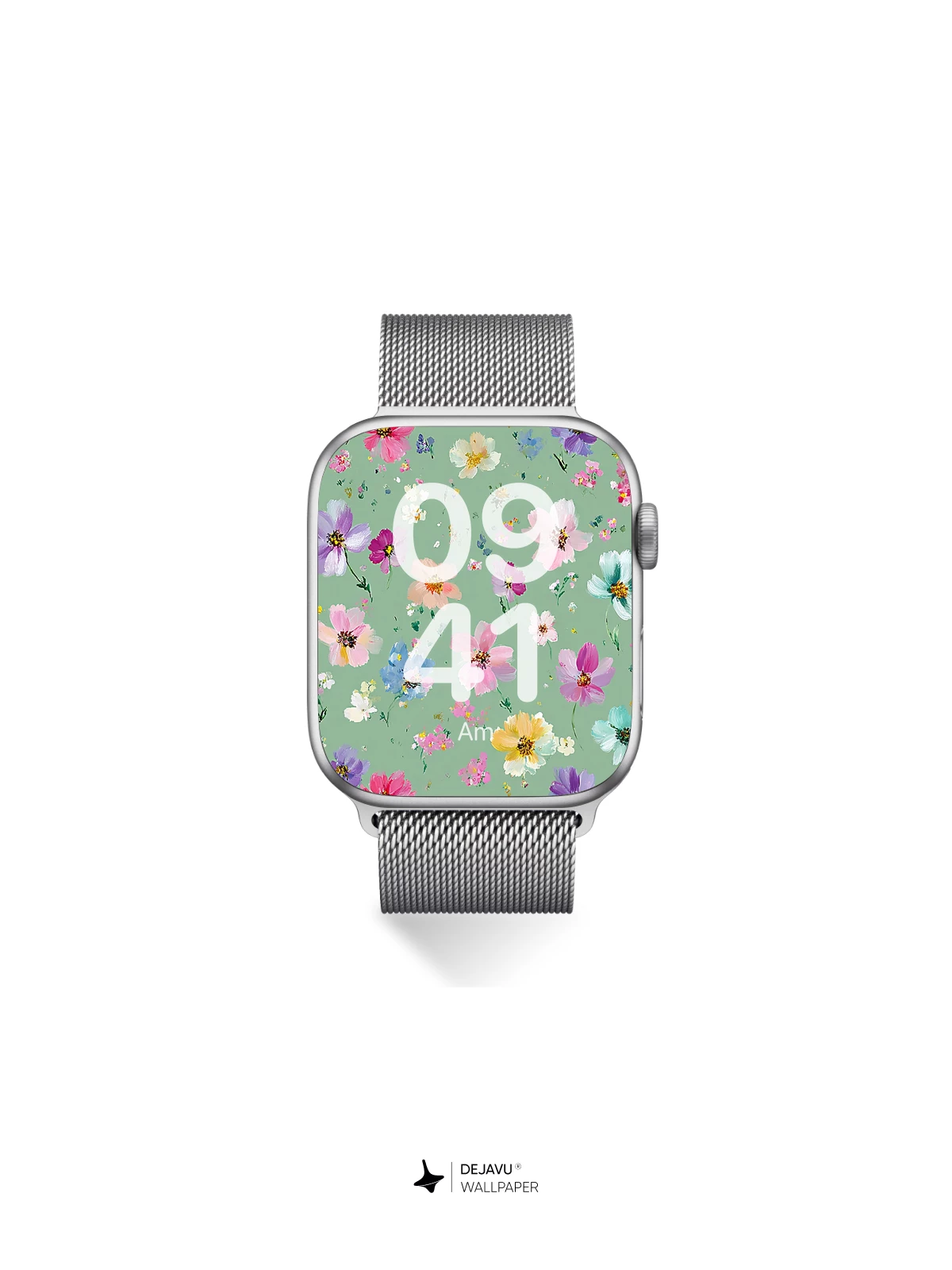Whimsical Floral Garden Wallpaper 8K for iPhone and Android