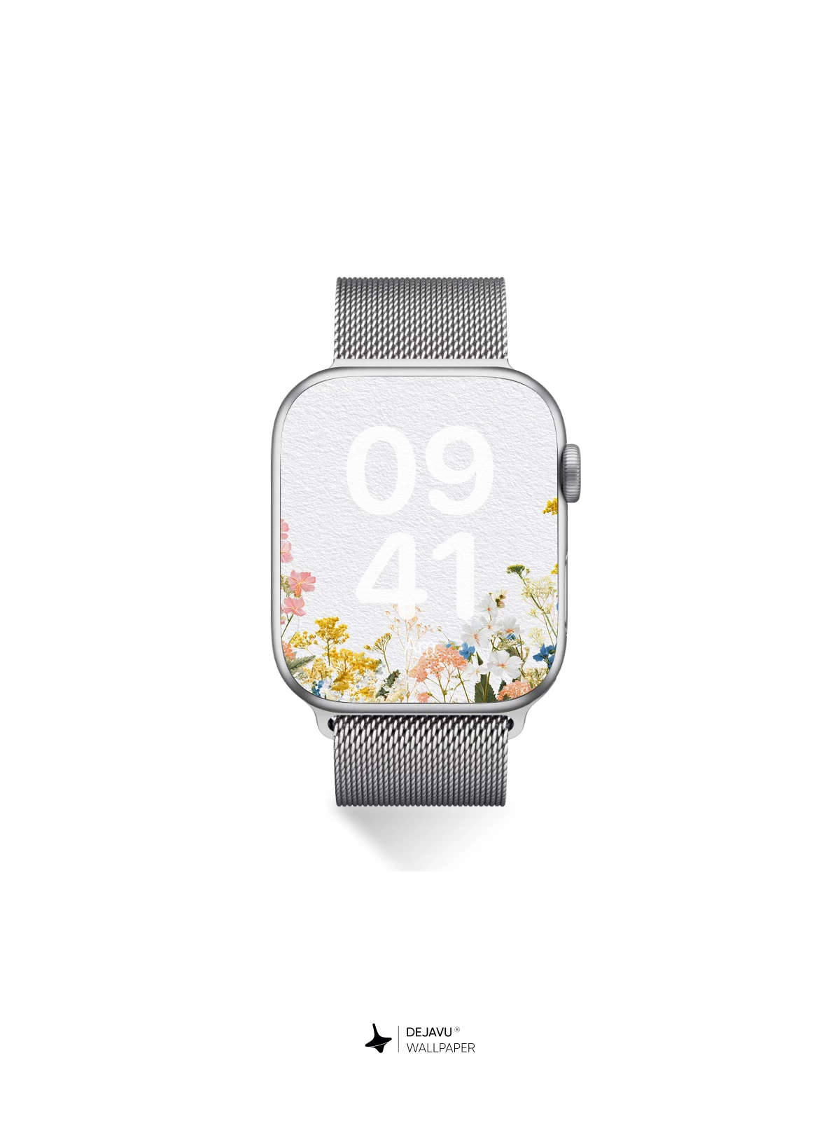 Watercolor Wildflower Garden Wallpaper 8K for iPhone and Android