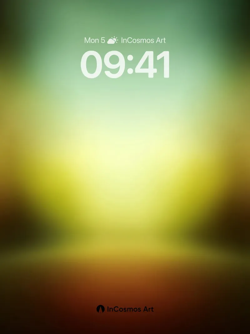 Luminous Veil Wallpaper with Ethereal Hues