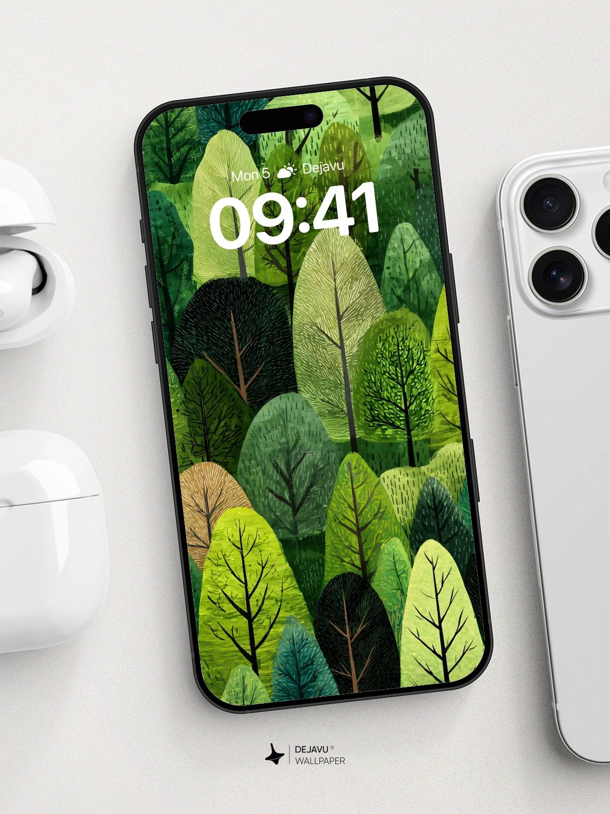 Whimsical Forest Wallpaper 8K for iPhone and Android