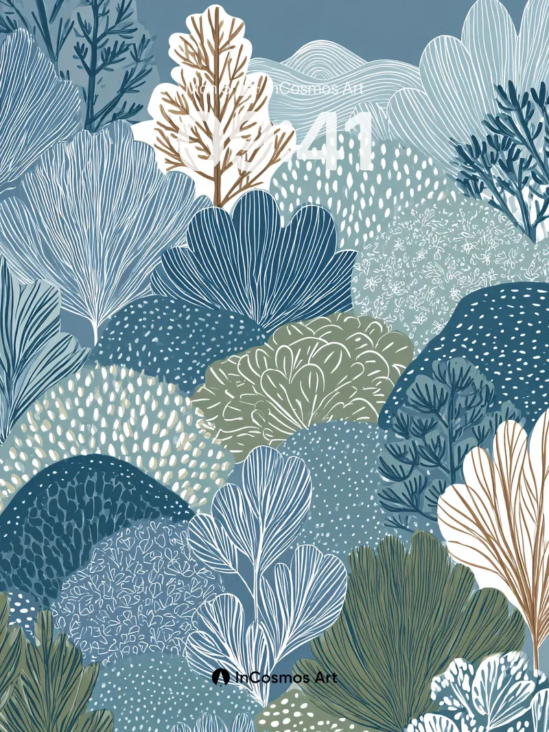 Serenity Forest Wallpaper with Whispering Leaves