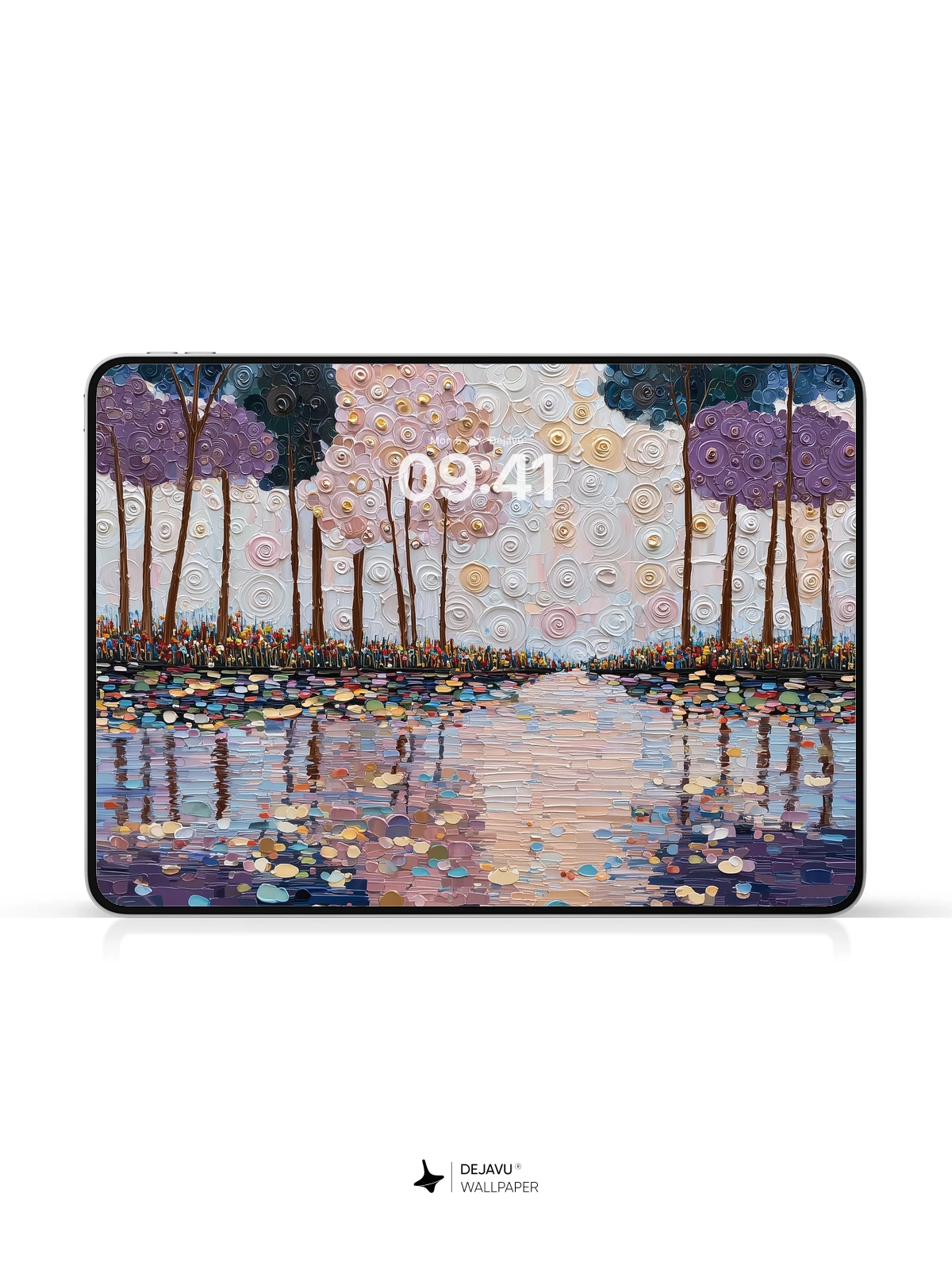 Whimsical Tree Reflections Wallpaper 8K for iPhone and Android