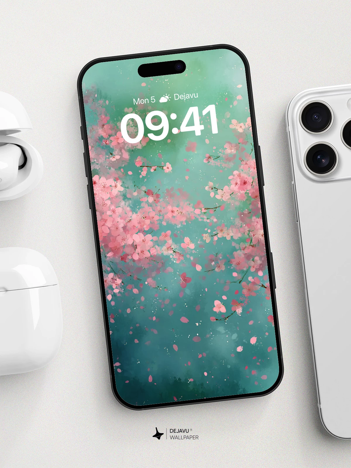 Cherry Blossom Dream Wallpaper 8K for iPhone and Android