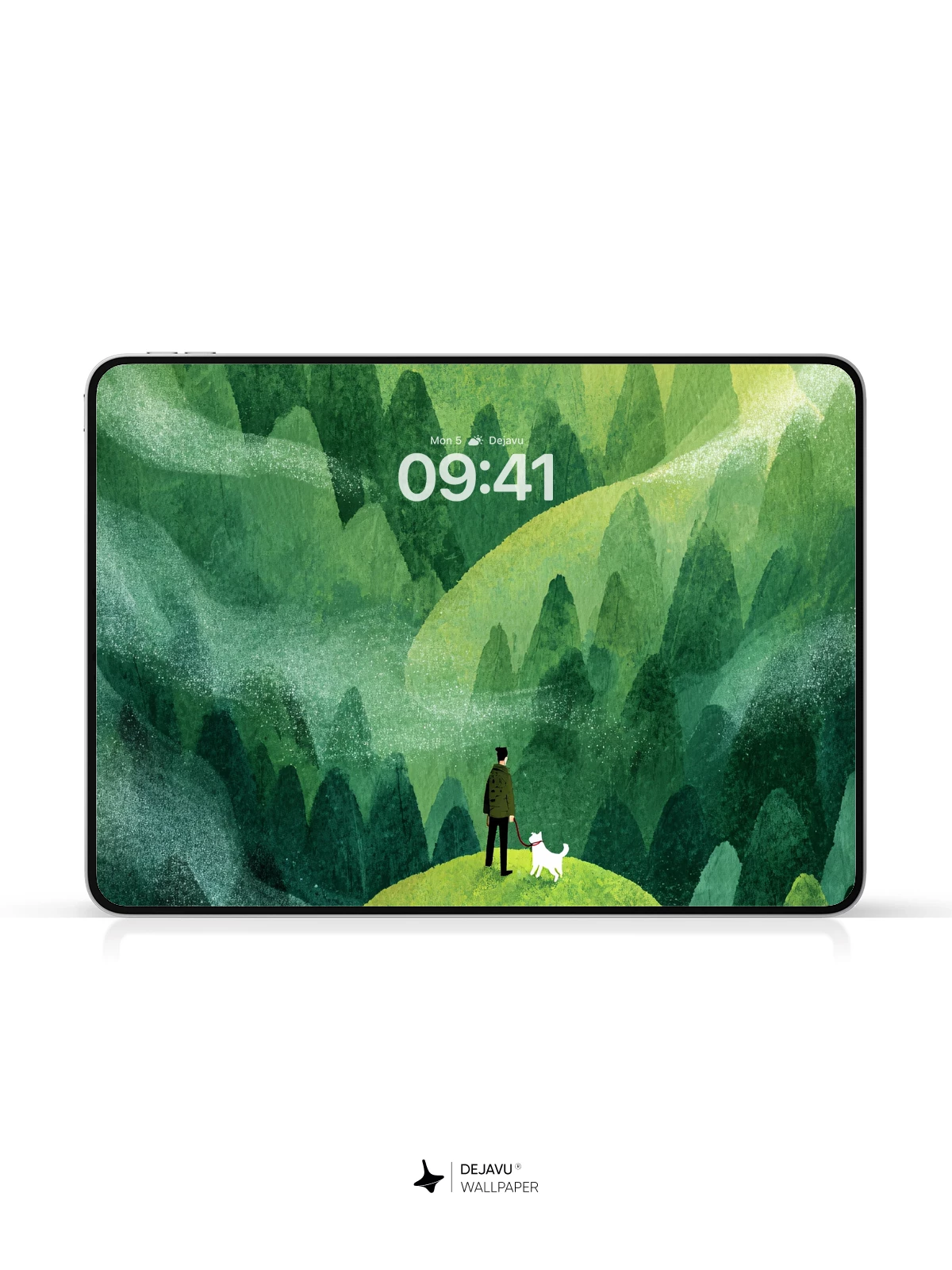 Mystic Forest Vista Wallpaper 8K for iPhone and Android