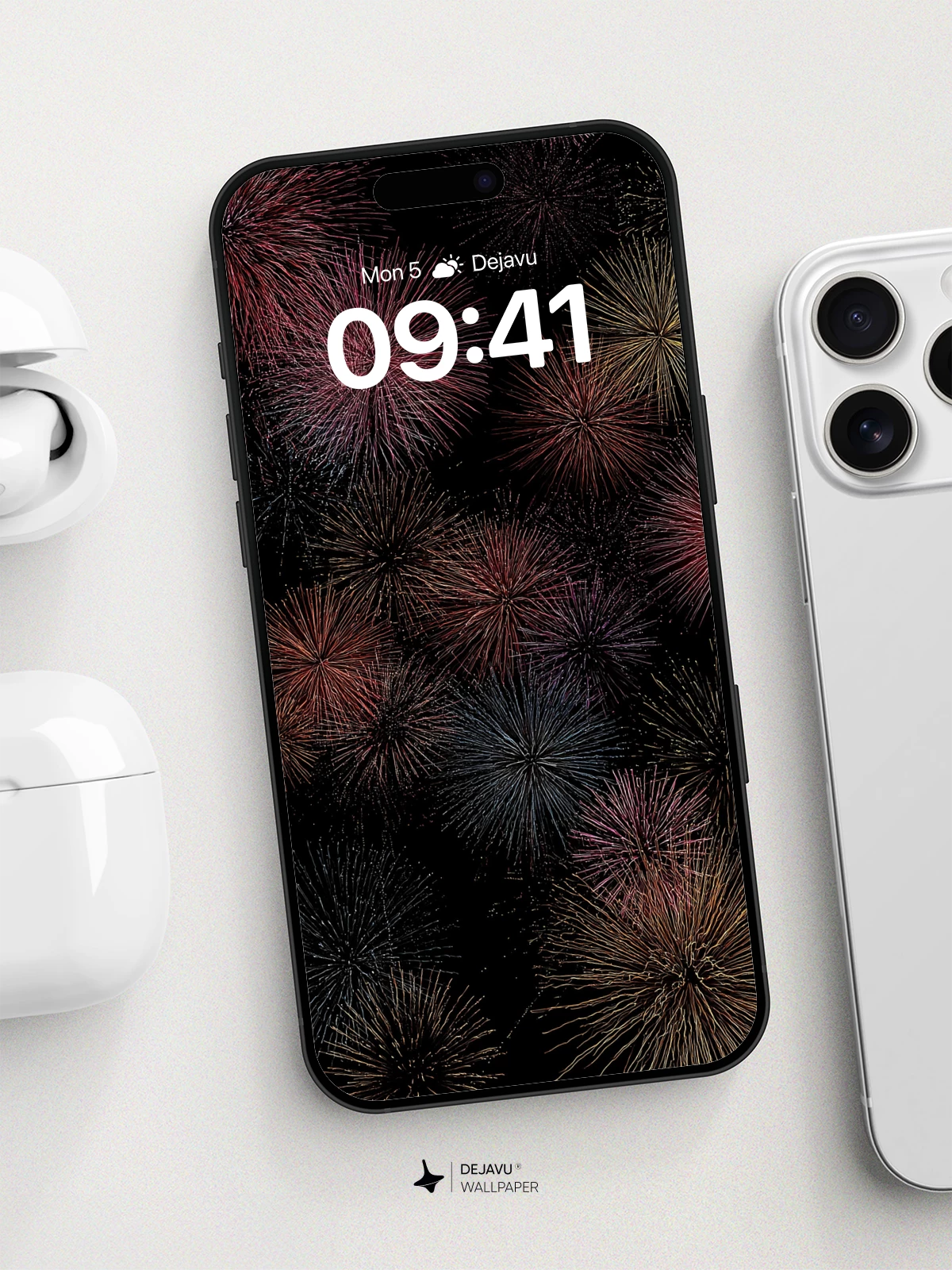 Fireworks Explosion Wallpaper 8K for iPhone and Android