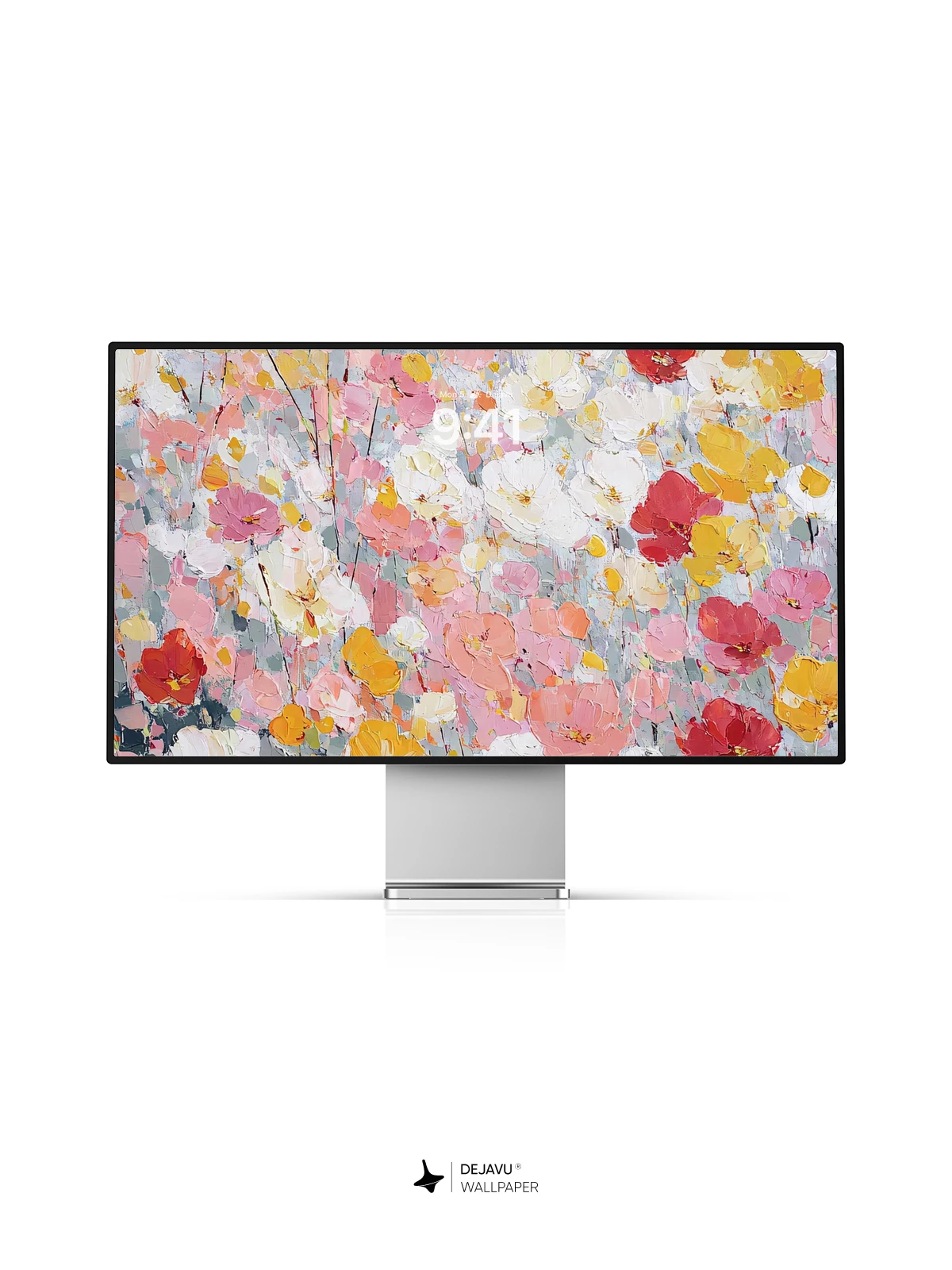 Whimsical Floral Meadow Wallpaper 8K for iPhone and Android