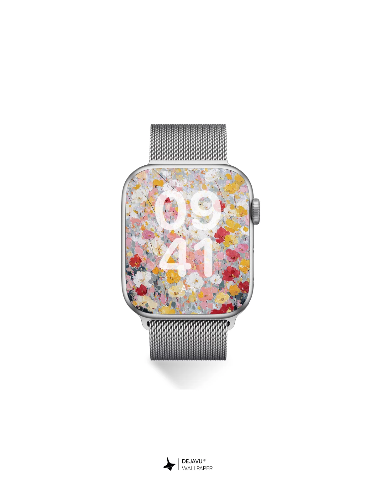 Whimsical Floral Meadow Wallpaper 8K for iPhone and Android