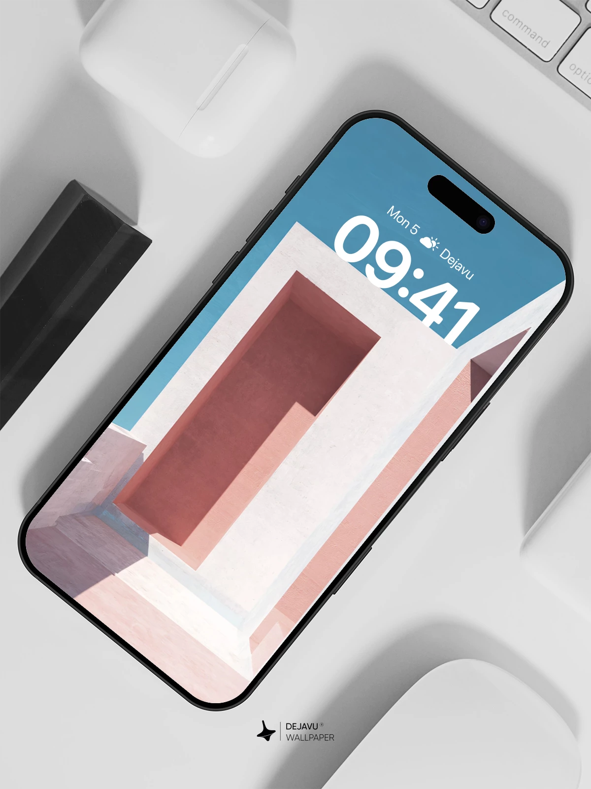 Minimalist Architectural Geometry Wallpaper 8K for iPhone and Android