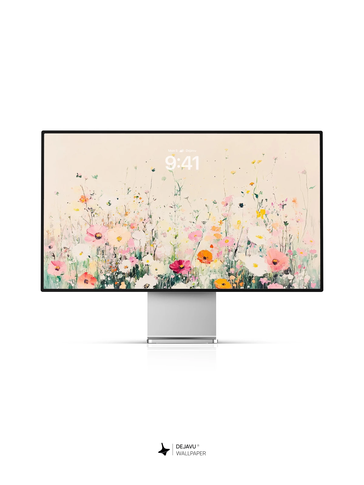 Whimsical Wildflower Meadow Wallpaper 8K for iPhone and Android