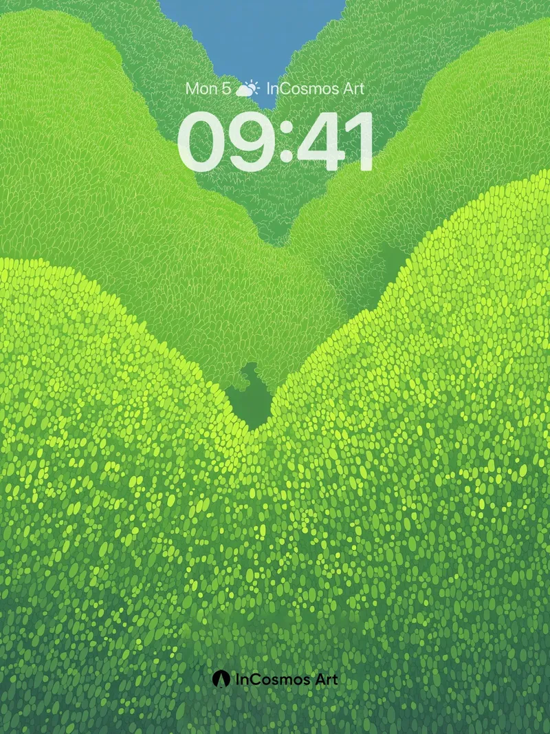 Lush Canopy Wallpaper with Living Texture