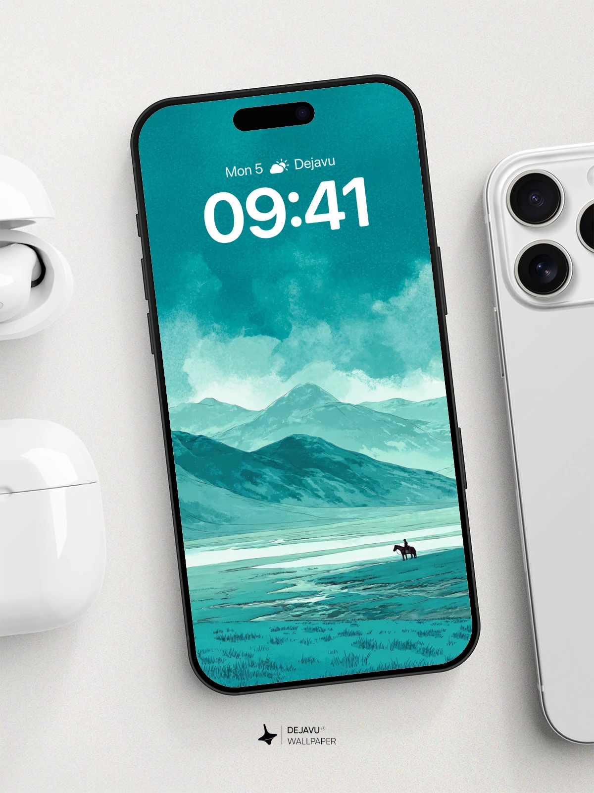 Mystic Mountain Ride Wallpaper 8K for iPhone and Android