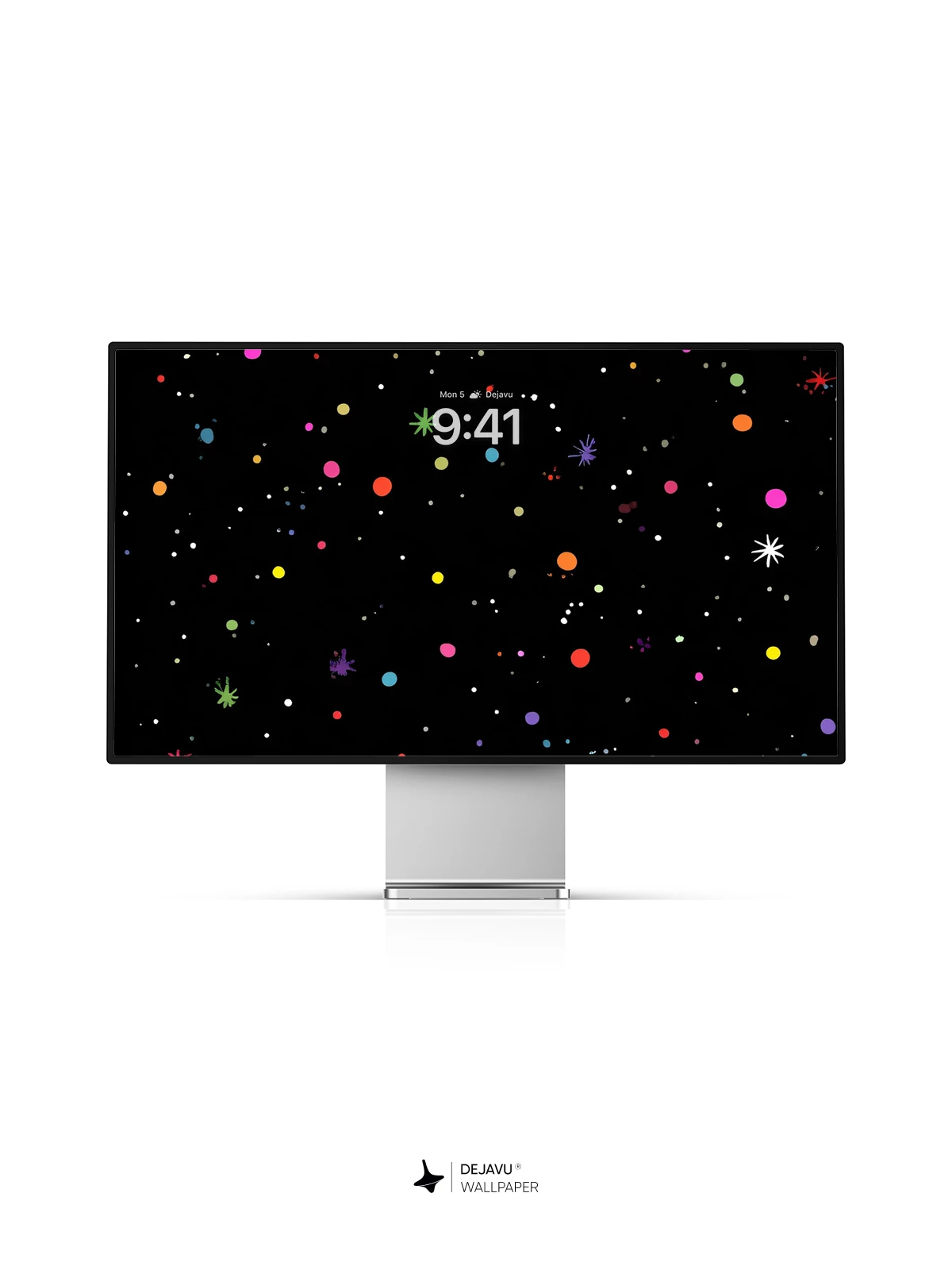 Colorful Cosmic Stars Wallpaper 8K for iPhone and Android