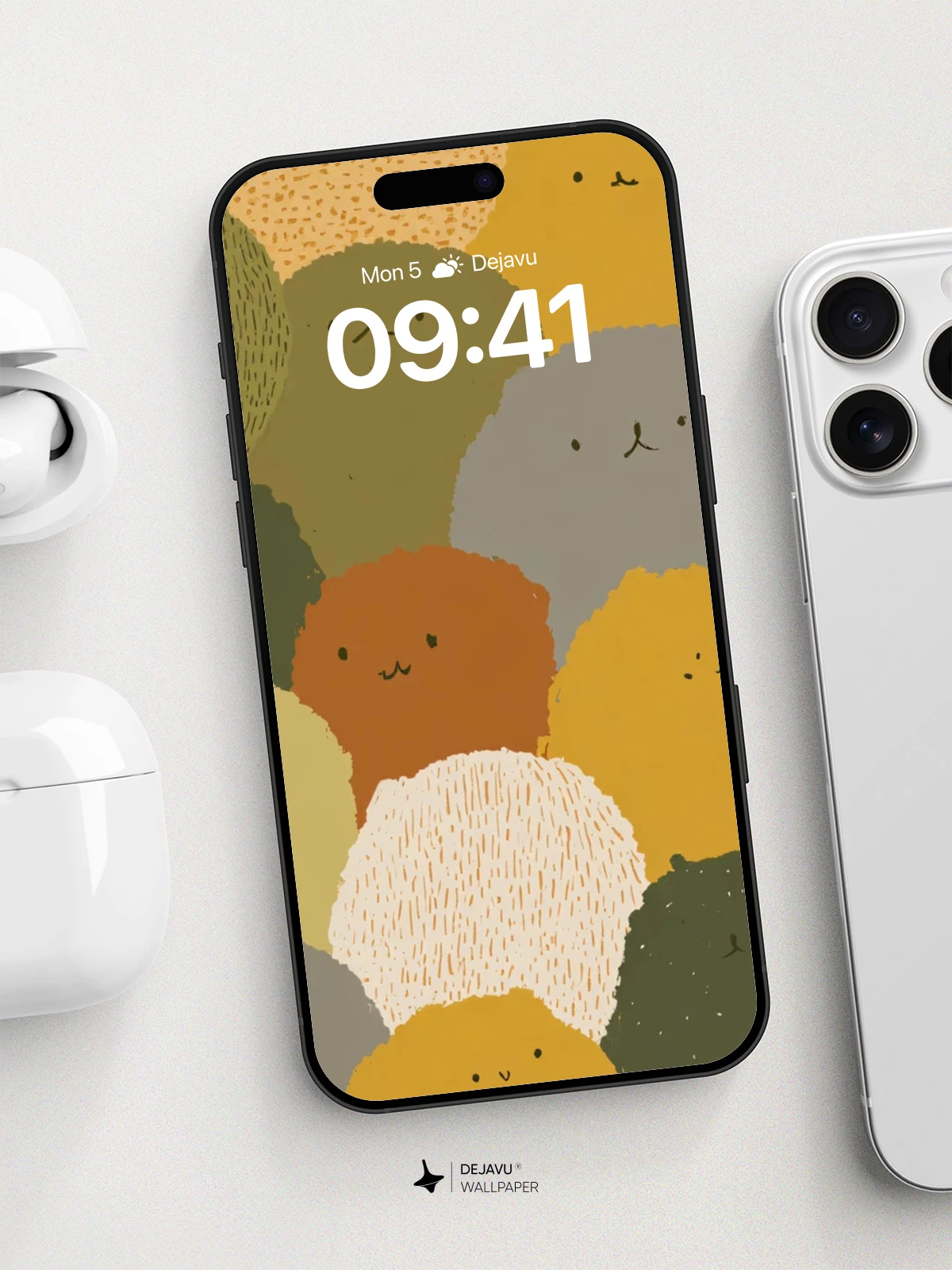 Whimsical Mushroom Forest Wallpaper 8K for iPhone and Android