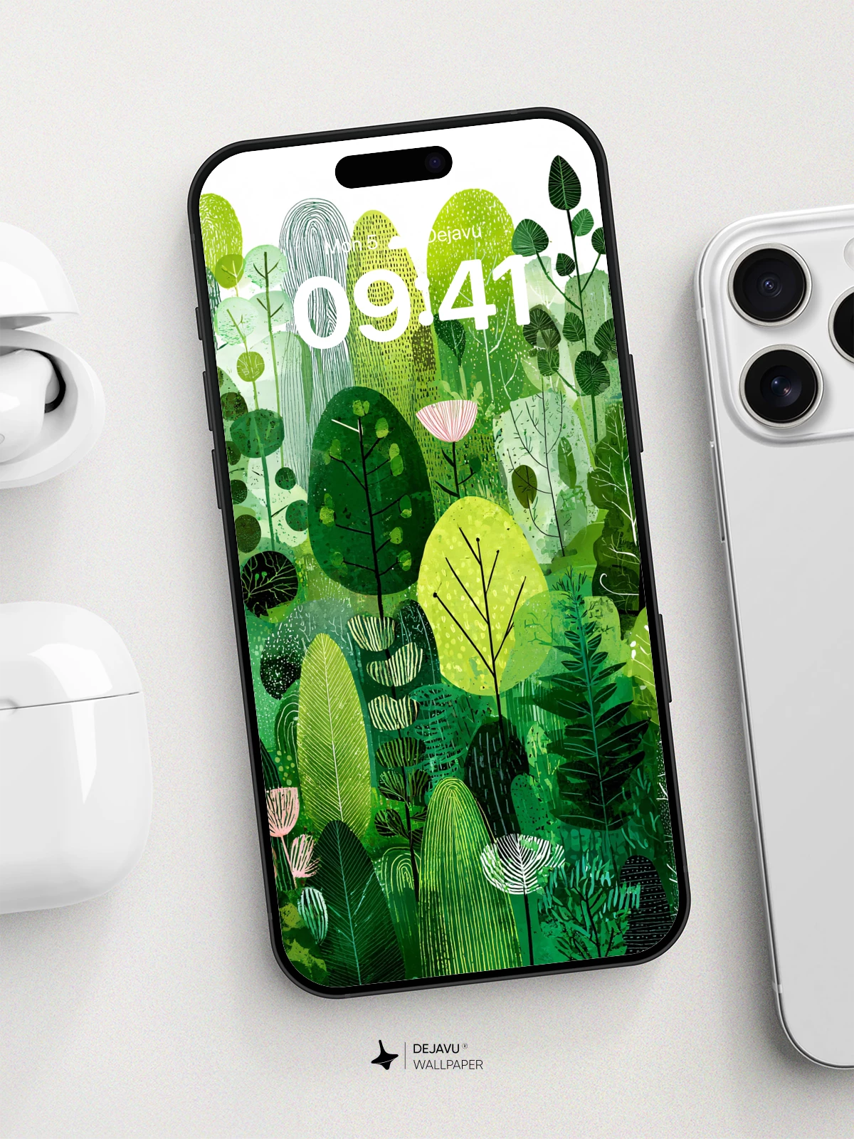 Whimsical Forest Wallpaper 8K for iPhone and Android