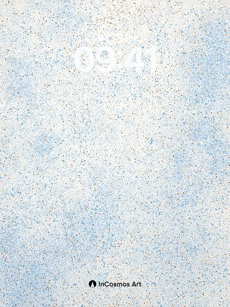Serenity Speckle Wallpaper with Celestial Dust