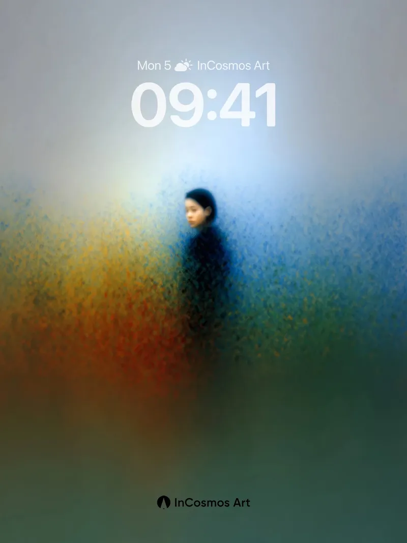 Silent Hues Wallpaper with Ethereal Fog