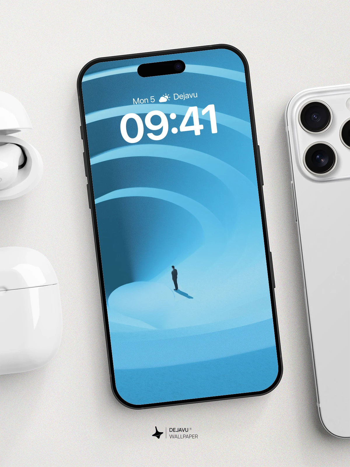 Surreal Spiral Abyss Wallpaper 8K for iPhone and Android