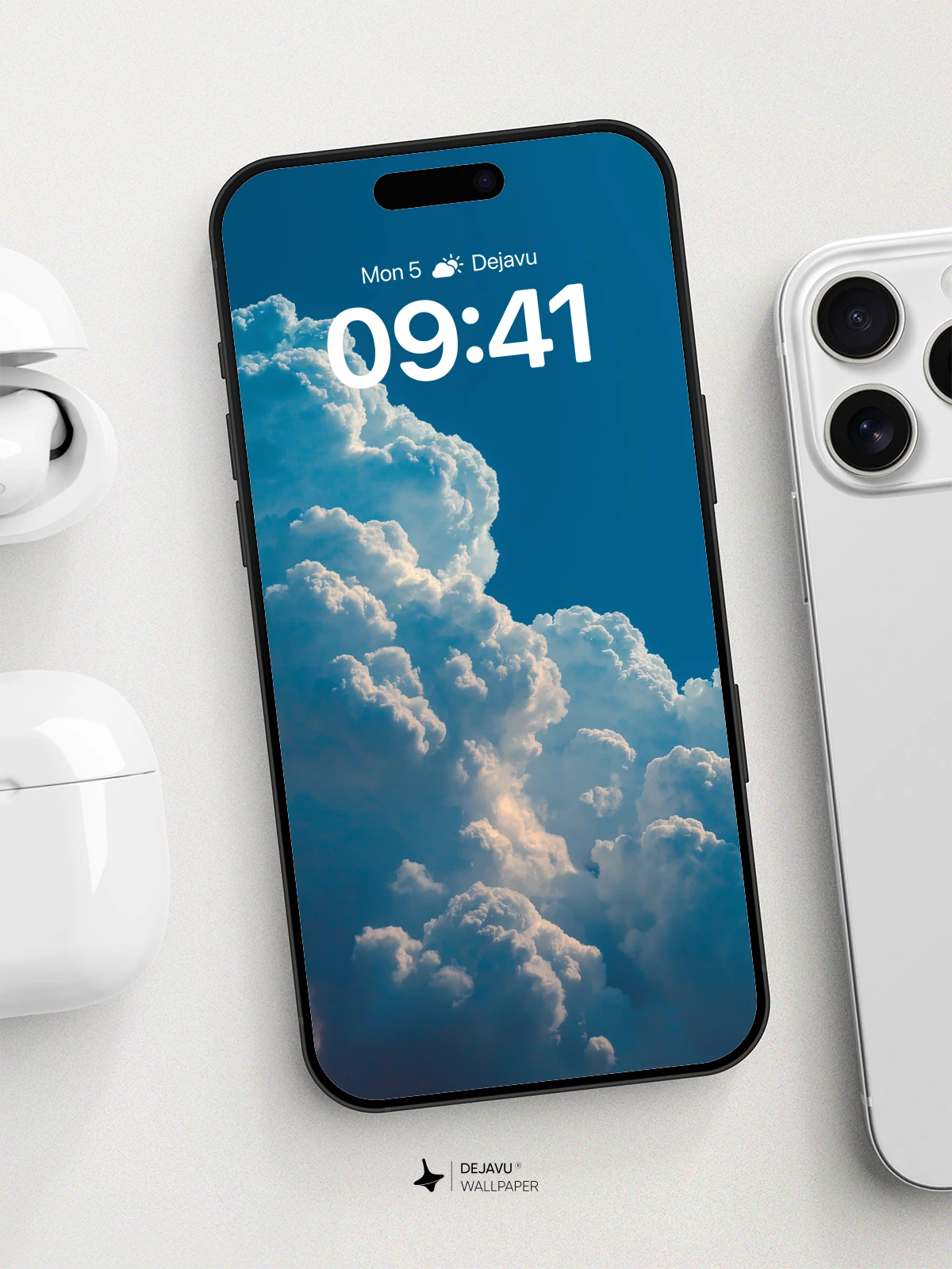 Majestic Cumulus Cloudscape Wallpaper 8K for iPhone and Android