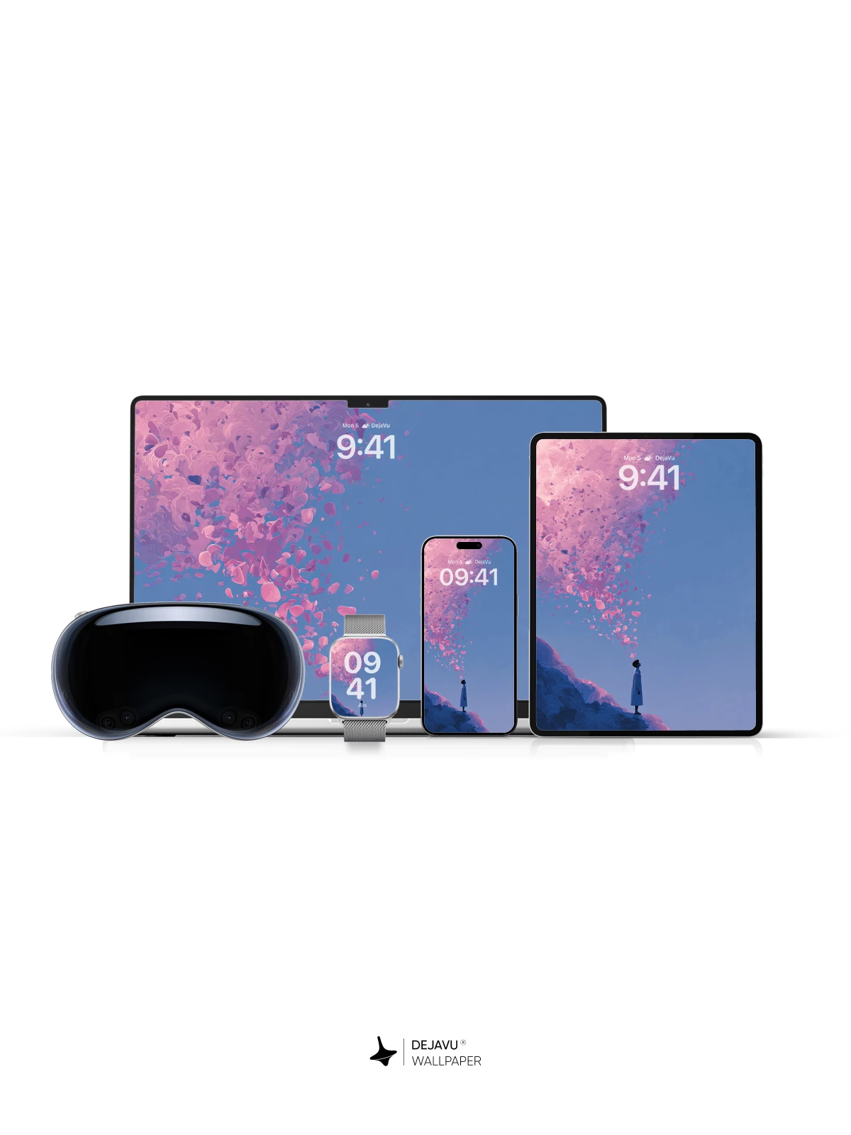 Surreal Petal Storm Wallpaper 8K for iPhone and Android