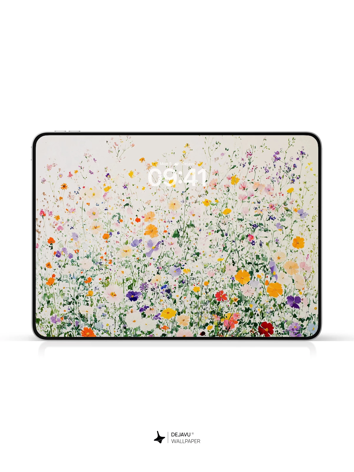 Whimsical Wildflower Meadow Wallpaper 8K for iPhone and Android