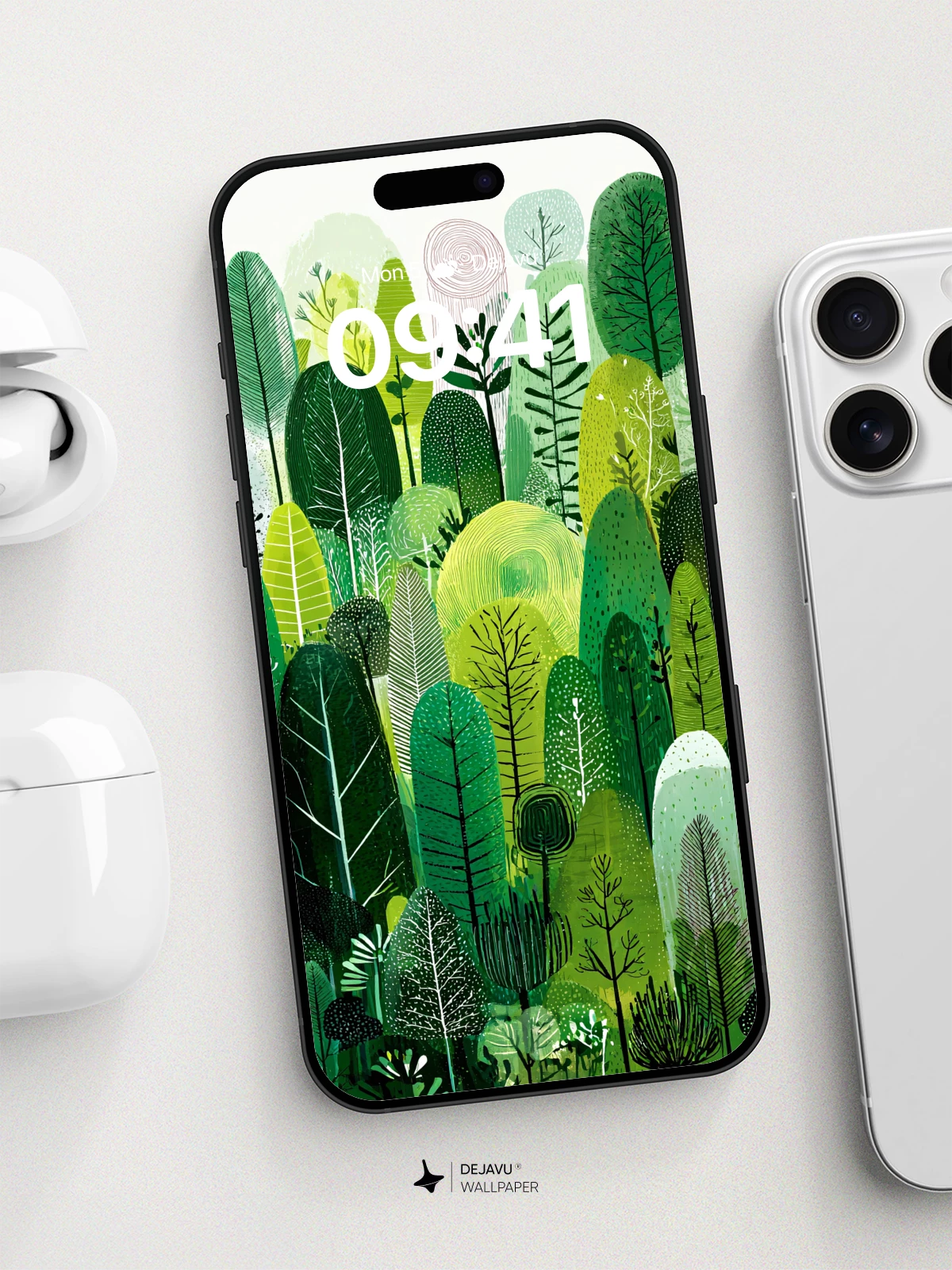 Whimsical Forest Wallpaper 8K for iPhone and Android
