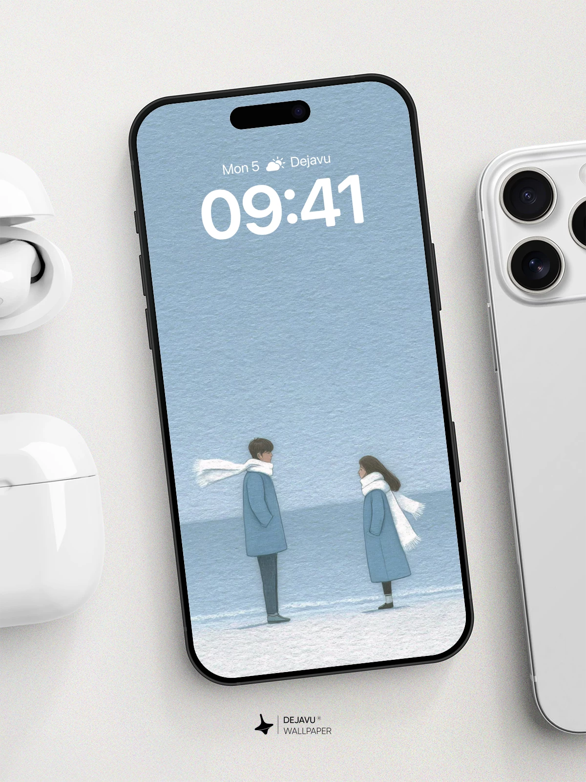 Winter Serenade Wallpaper 8K for iPhone and Android