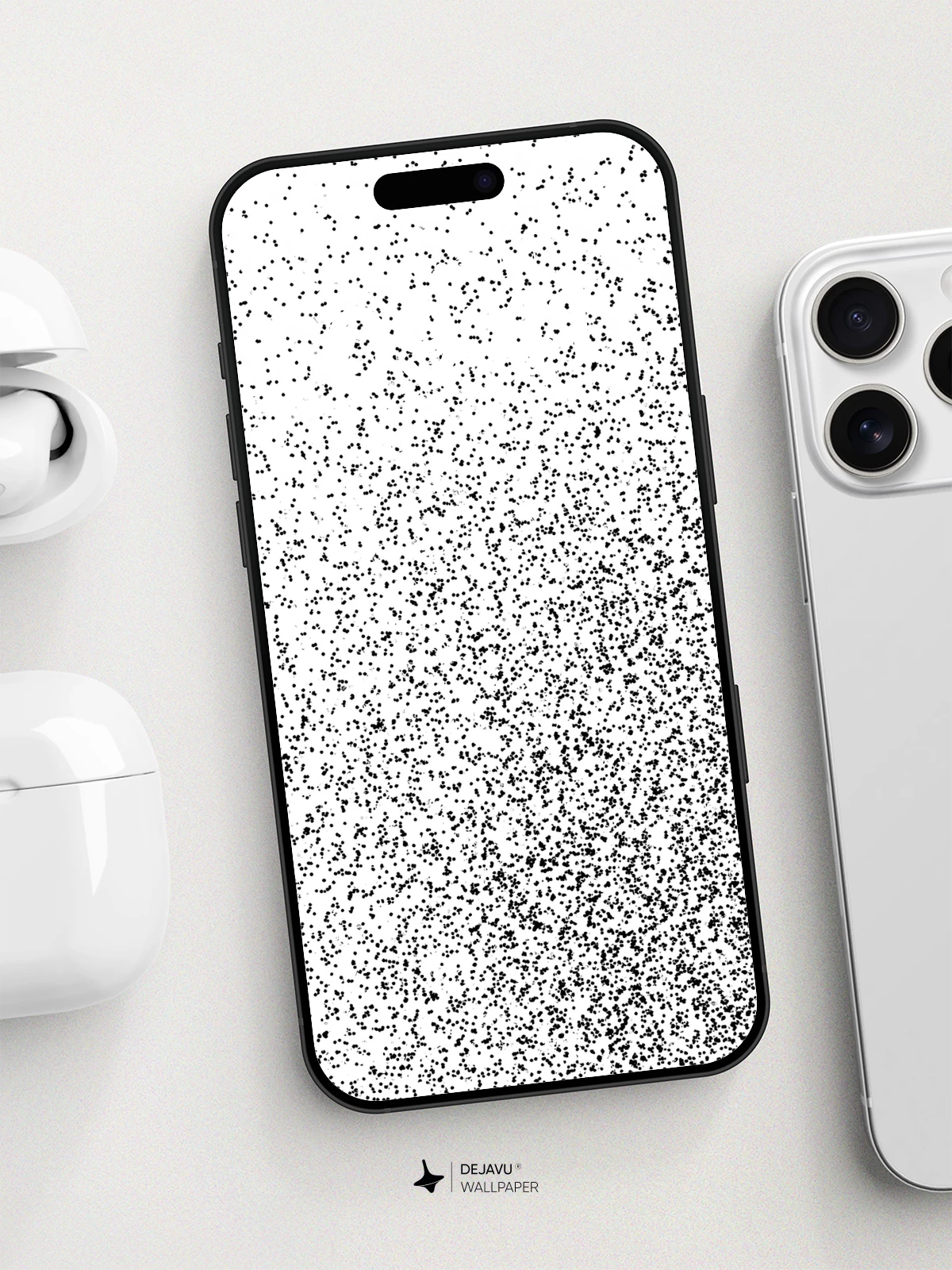 Abstract Dot Pattern Wallpaper 8K for iPhone and Android