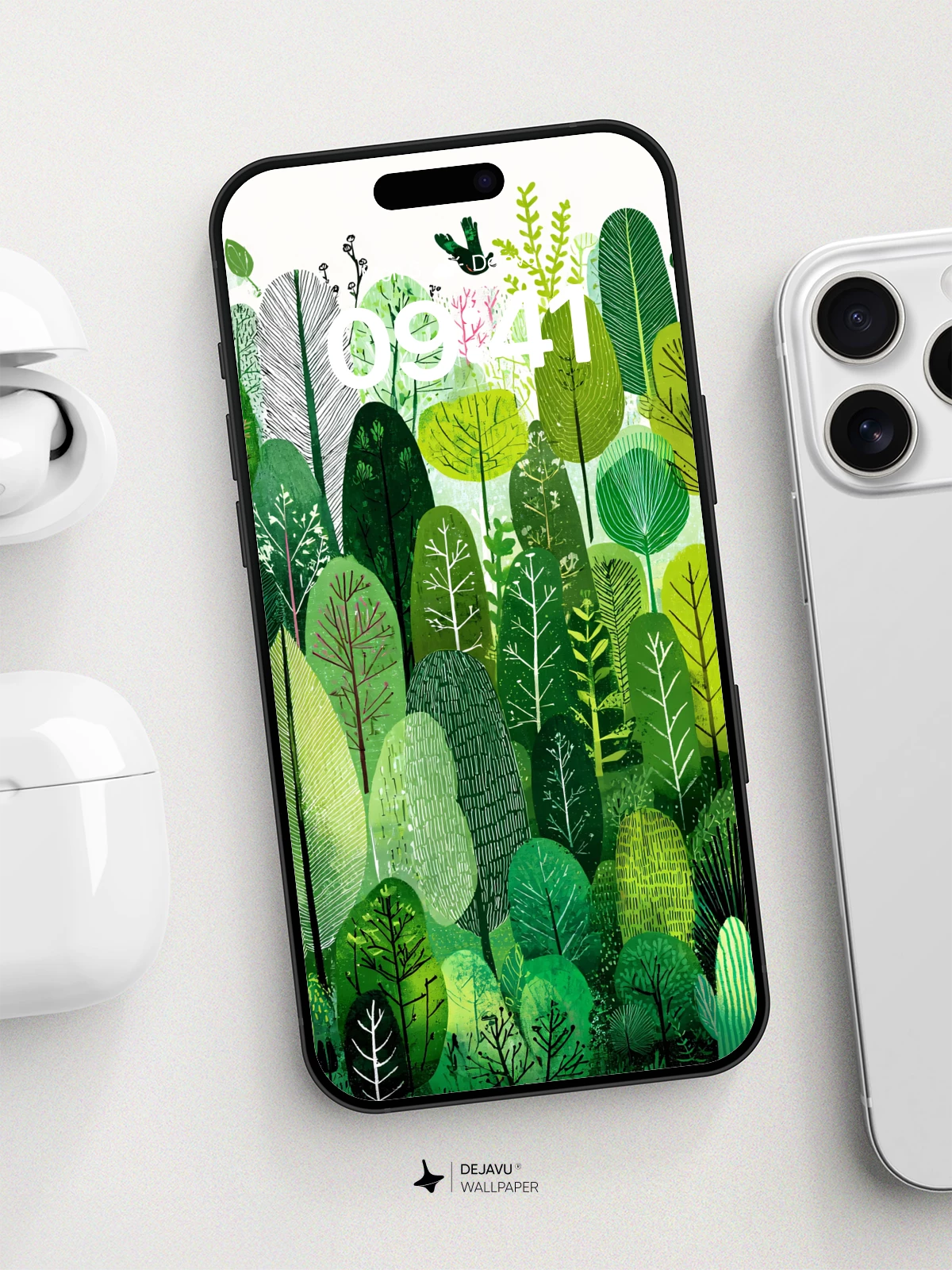 Whimsical Forest Wallpaper 8K for iPhone and Android