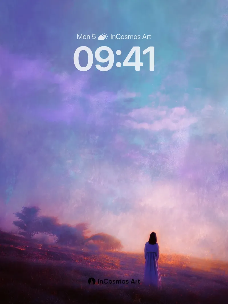 Serenity Mirage Wallpaper with Ethereal Light
